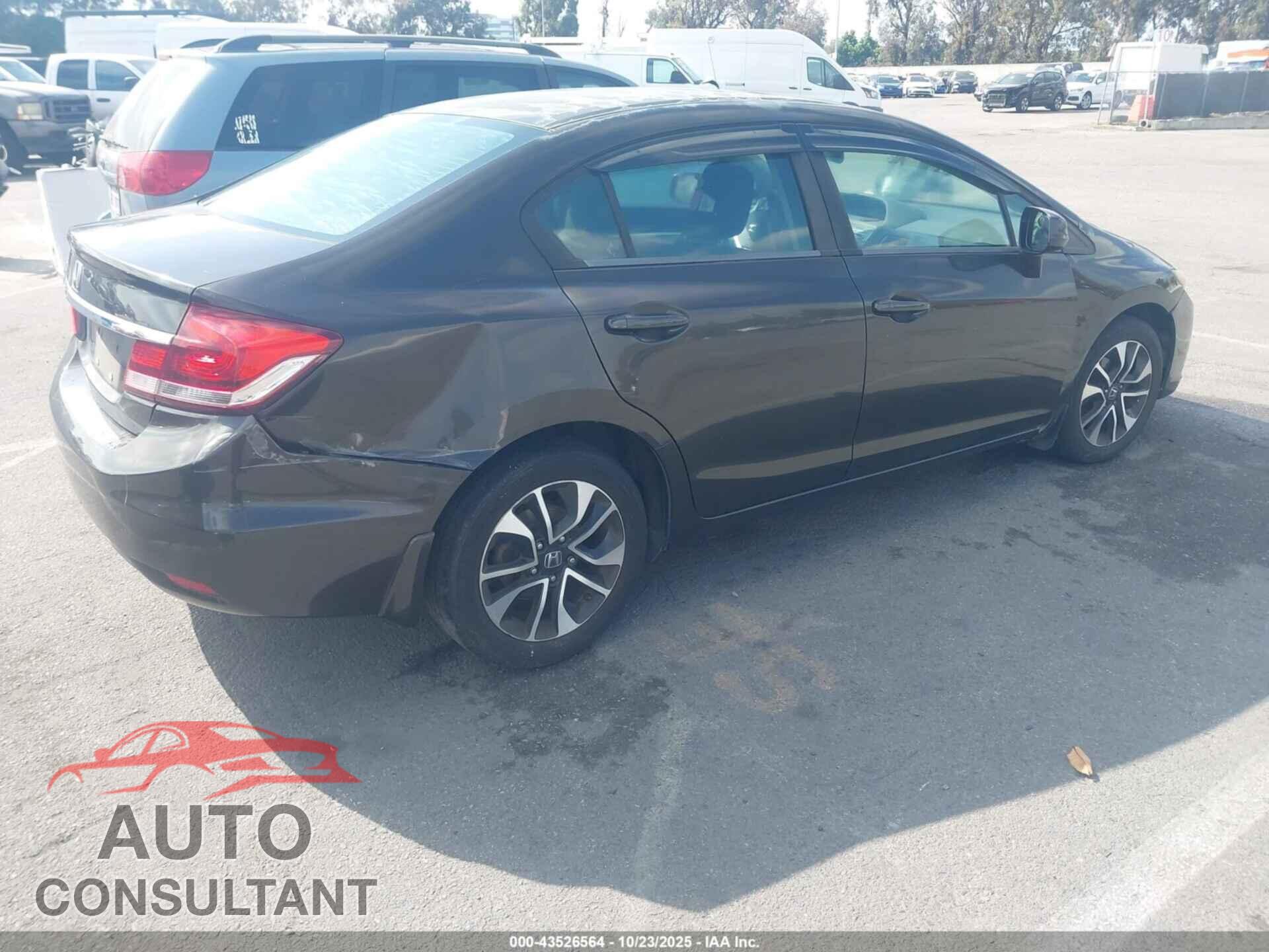 HONDA CIVIC 2013 - 19XFB2F84DE200020