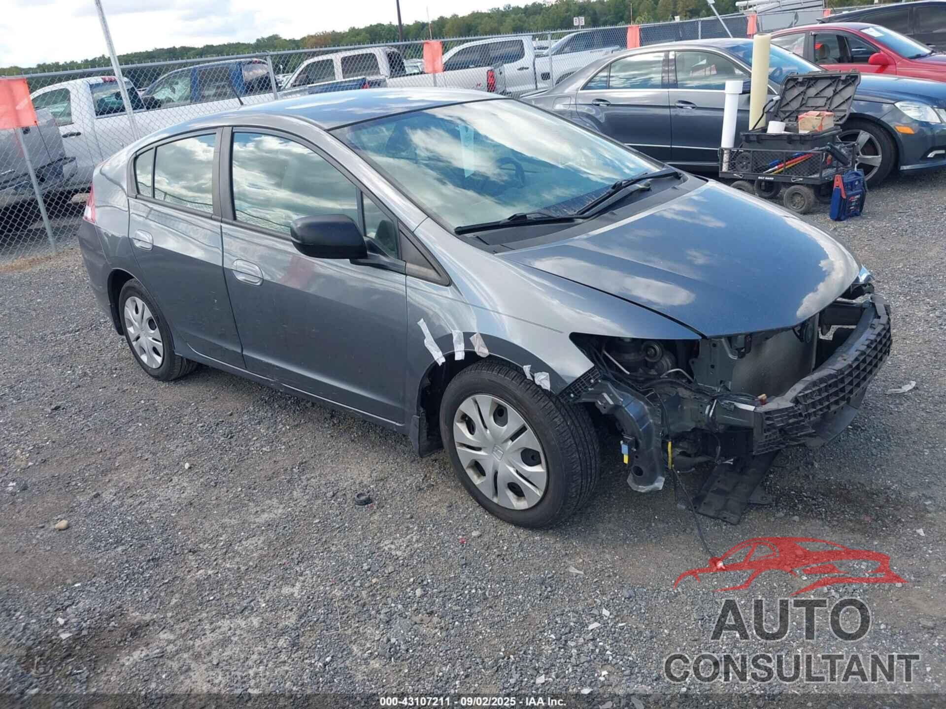 HONDA INSIGHT 2013 - JHMZE2H33DS001526