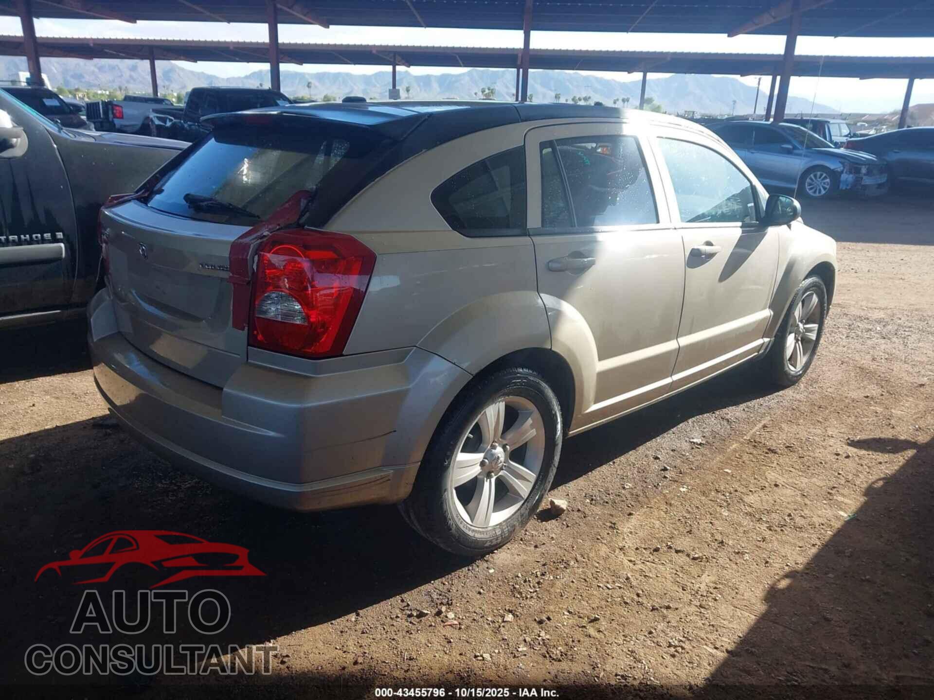 DODGE CALIBER 2010 - 1B3CB3HA7AD639848