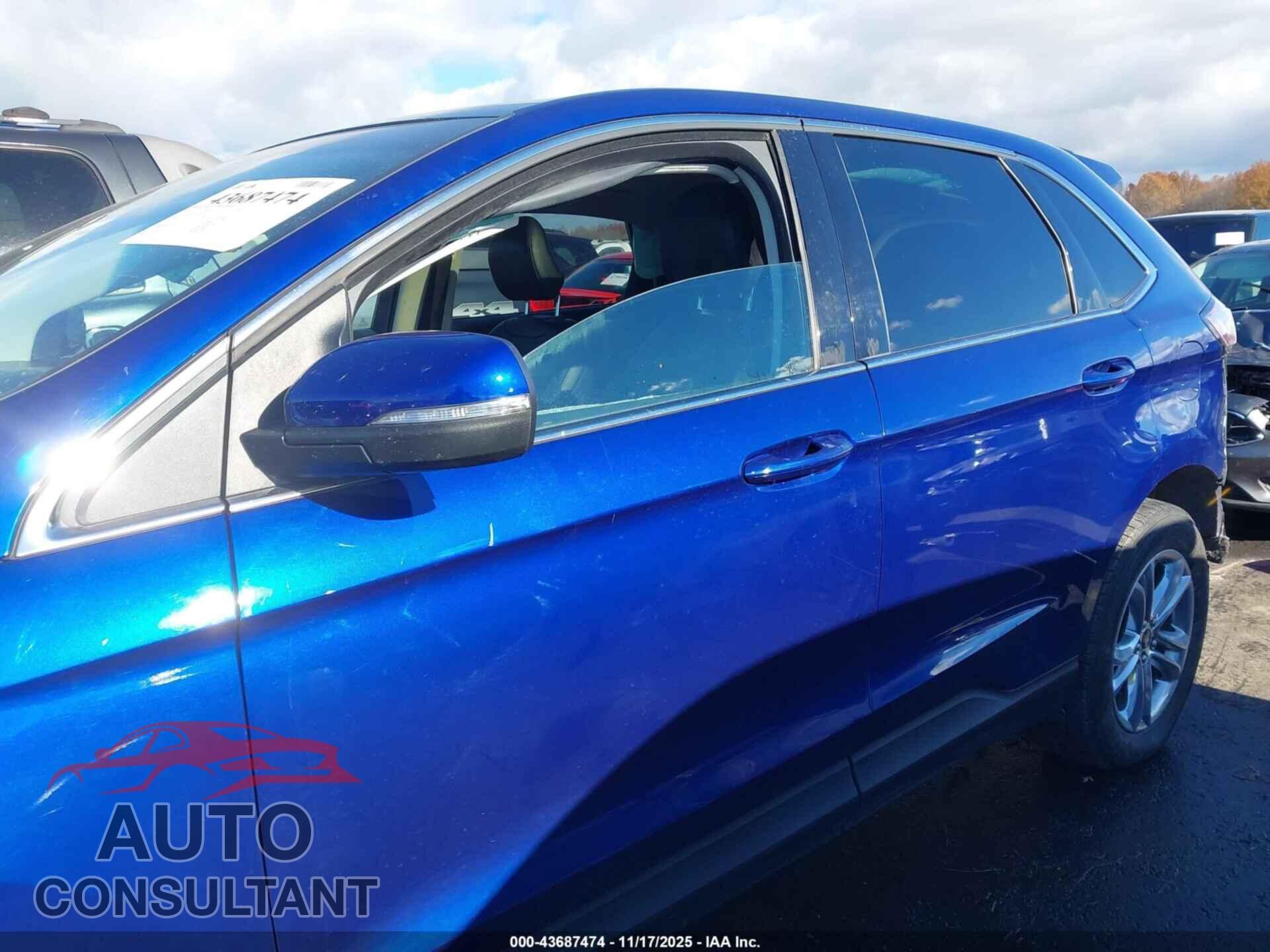 FORD EDGE 2015 - 2FMTK3J91FBB26537