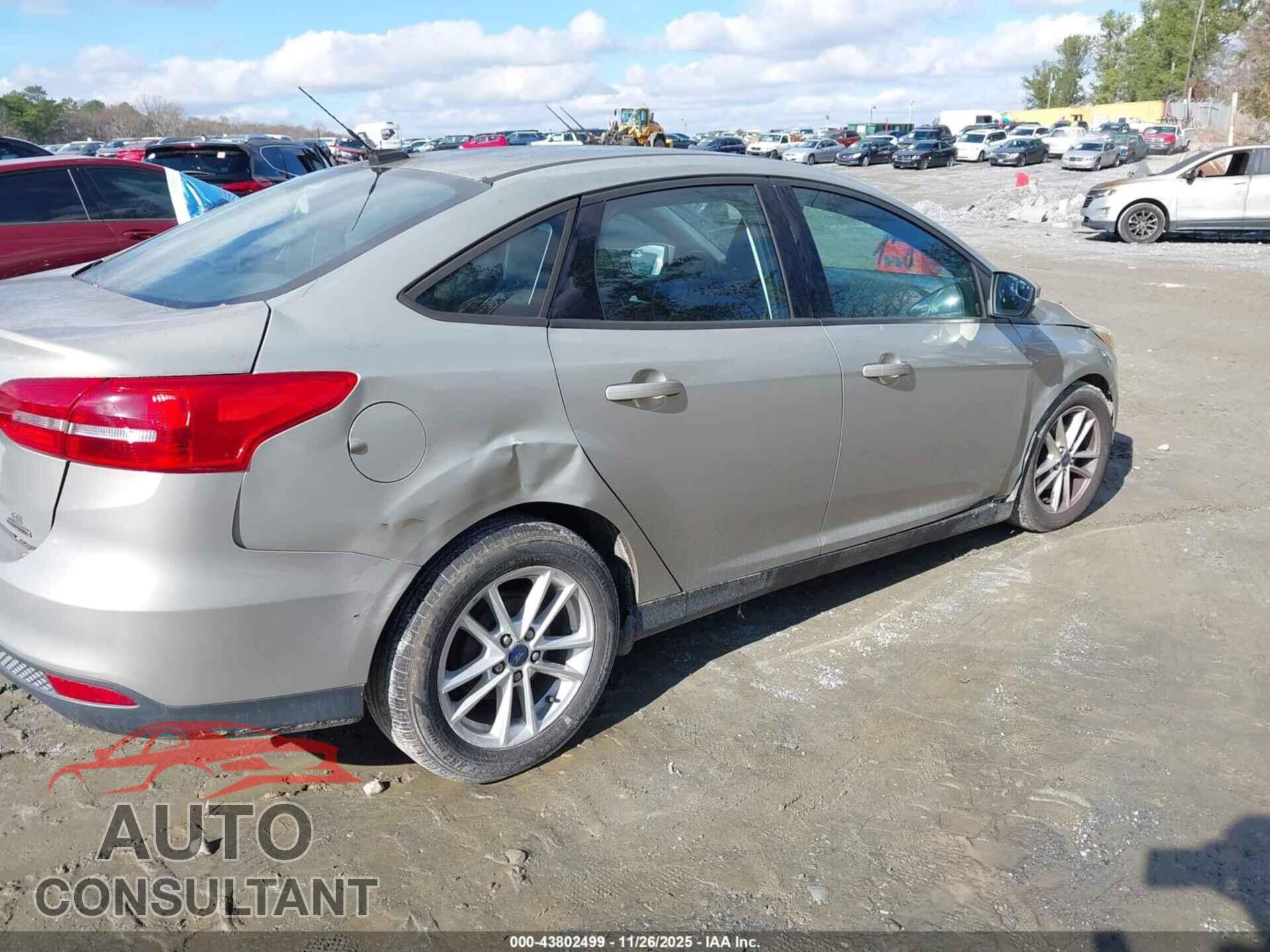 FORD FOCUS 2016 - 1FADP3F25GL340802