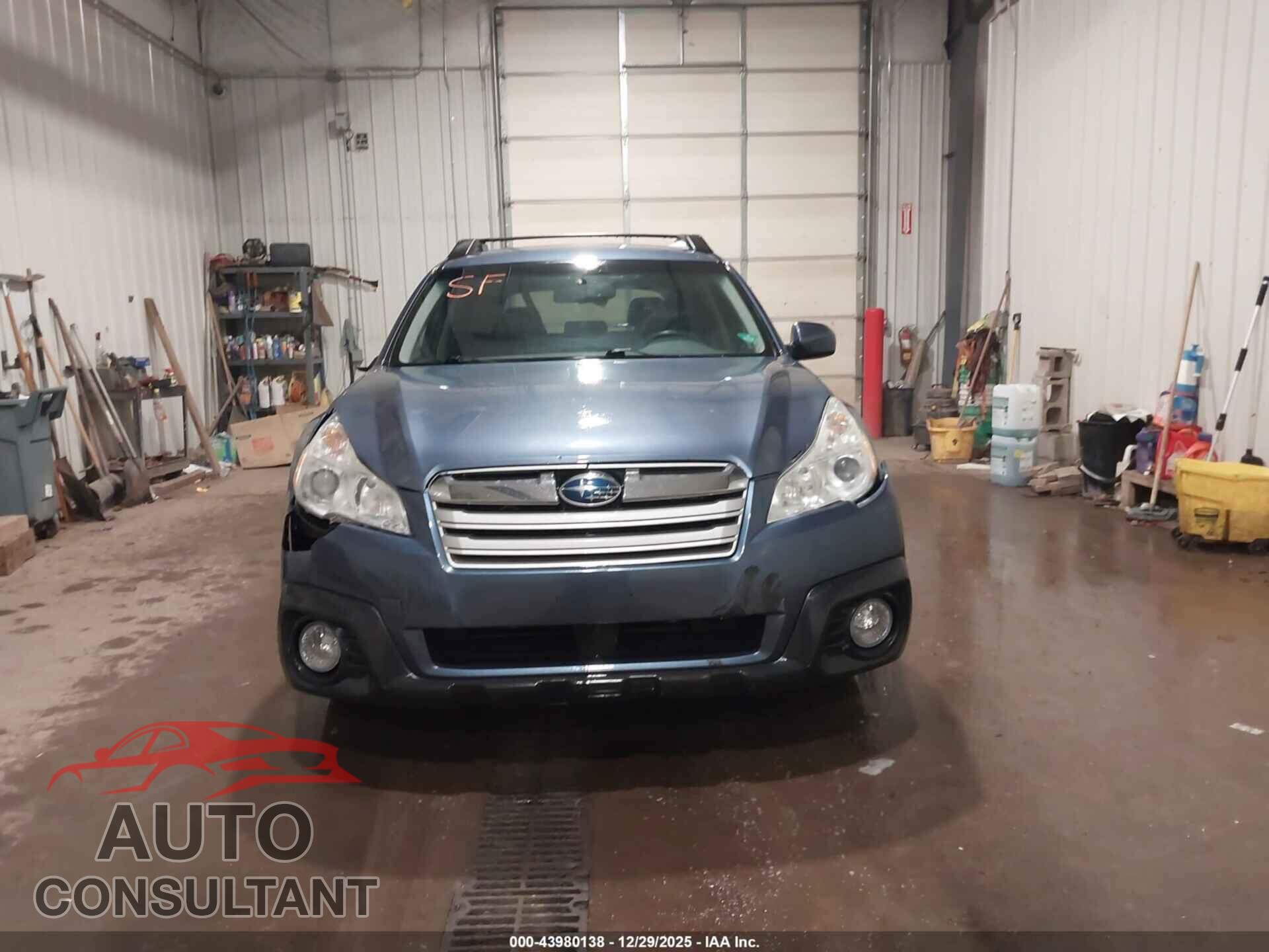 SUBARU OUTBACK 2014 - 4S4BRBCC4E3310704