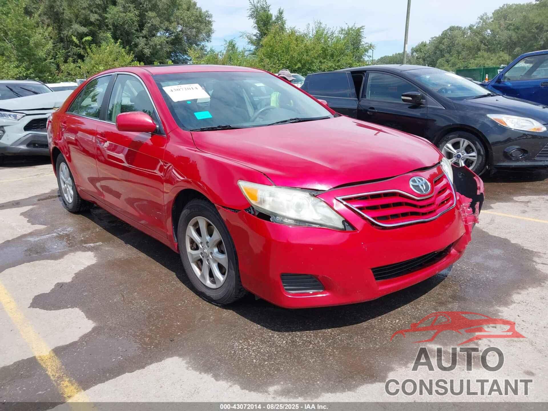 TOYOTA CAMRY 2011 - 4T4BF3EKXBR159365