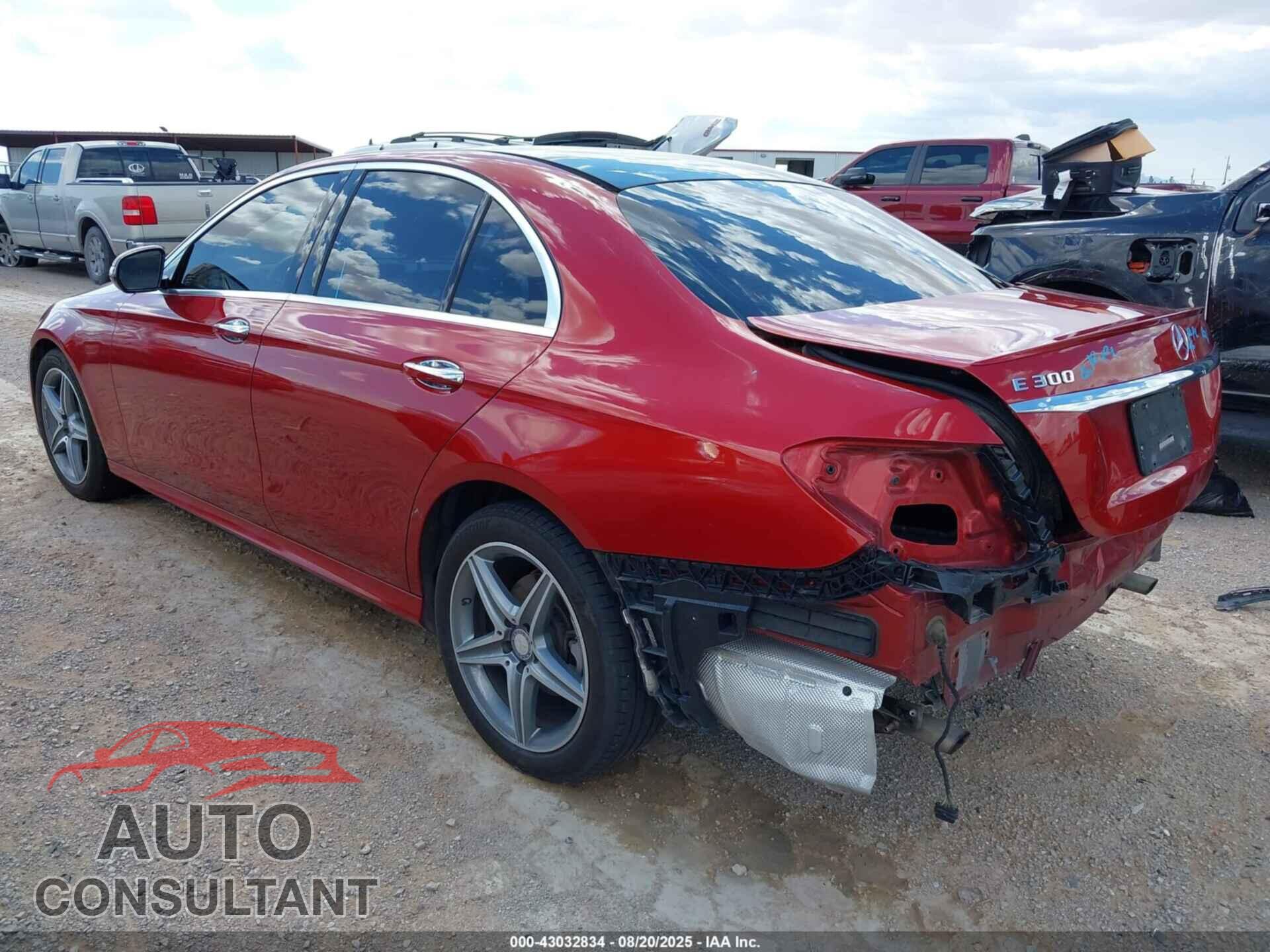 MERCEDES-BENZ E 300 2017 - WDDZF4JB8HA043395