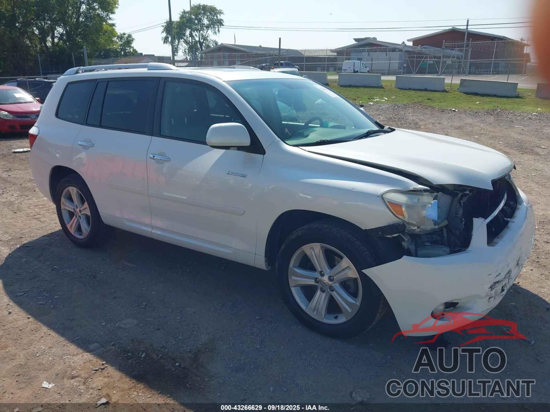 TOYOTA HIGHLANDER 2010 - 5TDYK3EH1AS004537