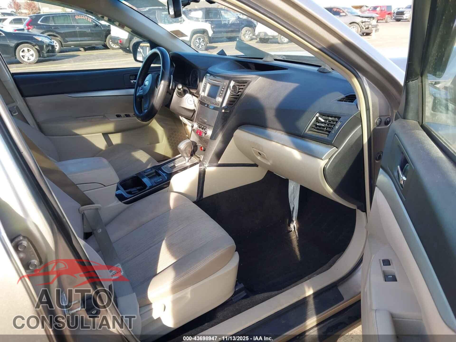 SUBARU OUTBACK 2014 - 4S4BRCCC2E3292502
