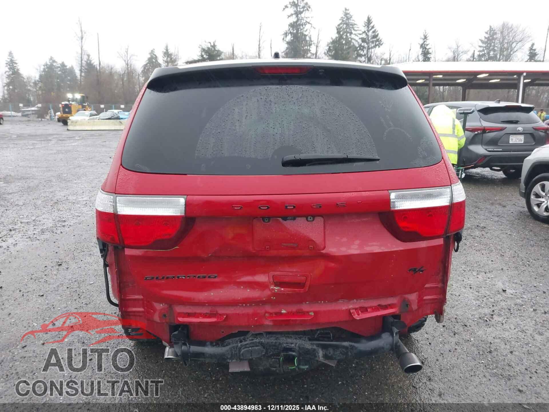 DODGE DURANGO 2012 - 1C4SDHCT0CC206584