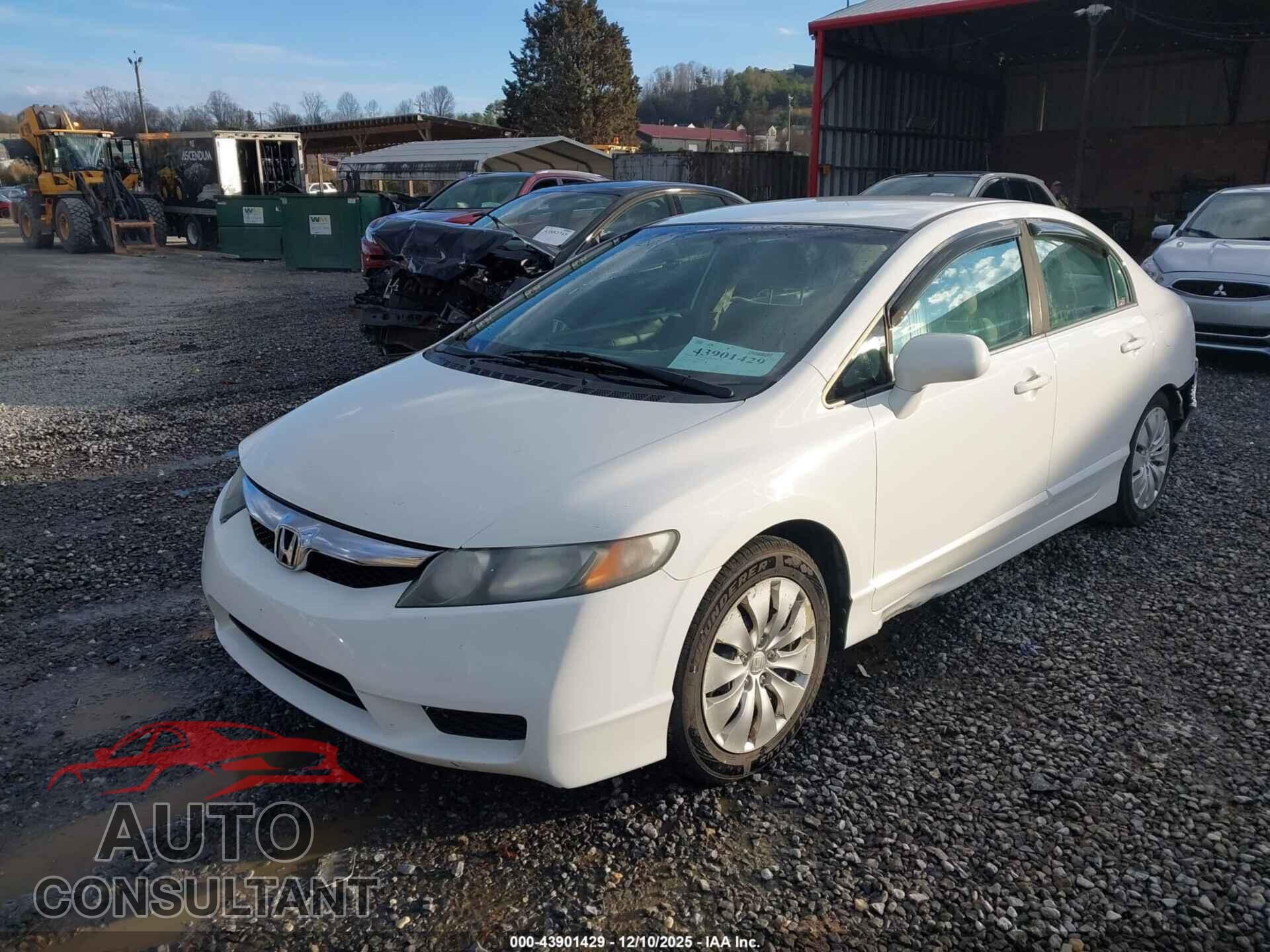 HONDA CIVIC 2011 - 19XFA1F52BE007686