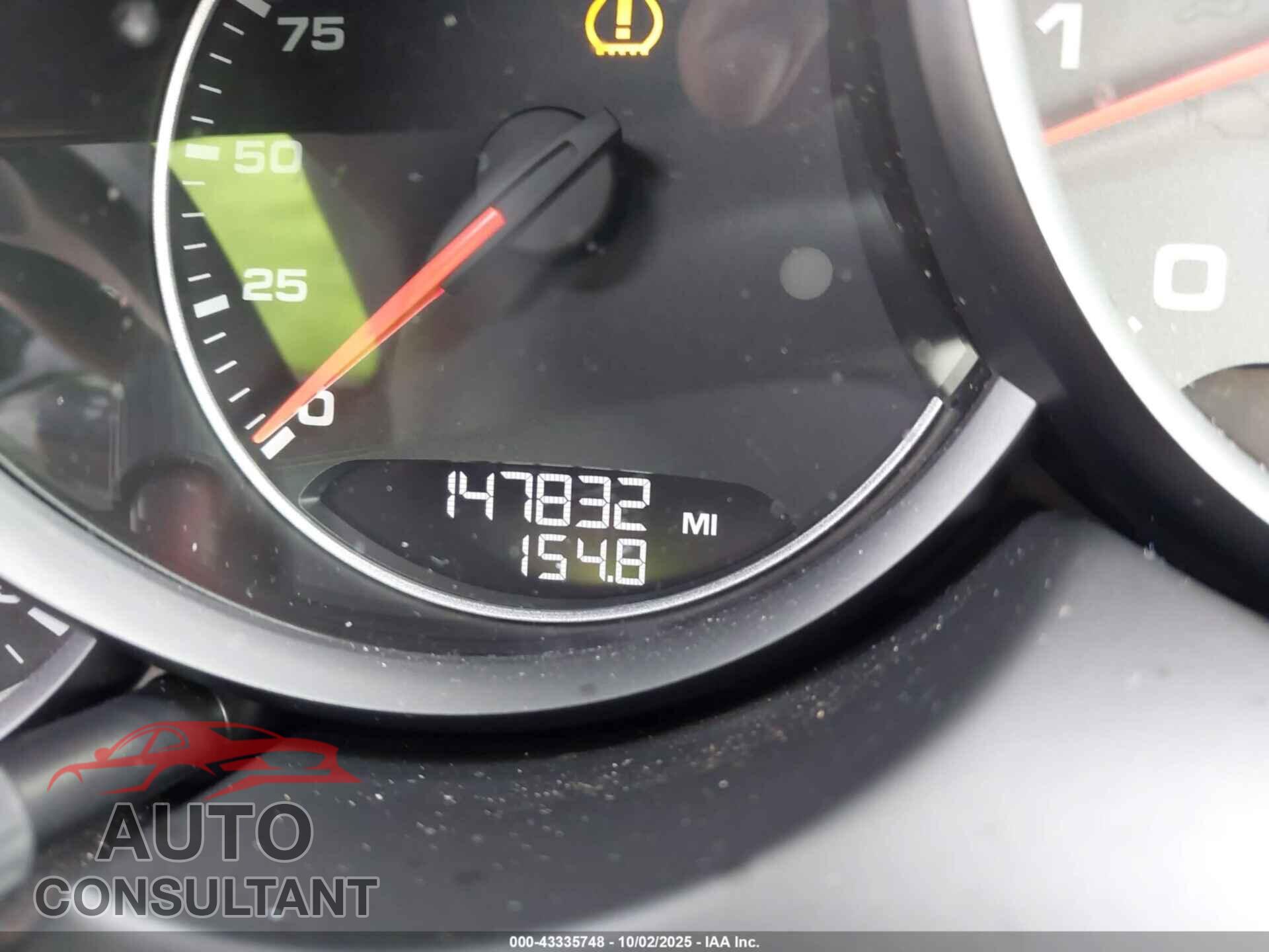 PORSCHE CAYENNE 2012 - WP1AB2A2XCLA44826