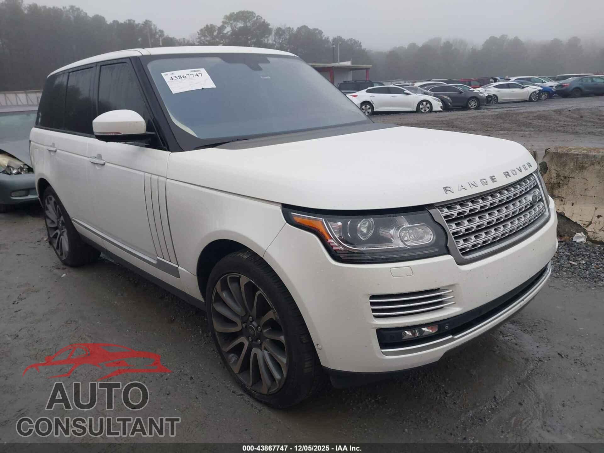 LAND ROVER RANGE ROVER 2015 - SALGV2TF4FA207689