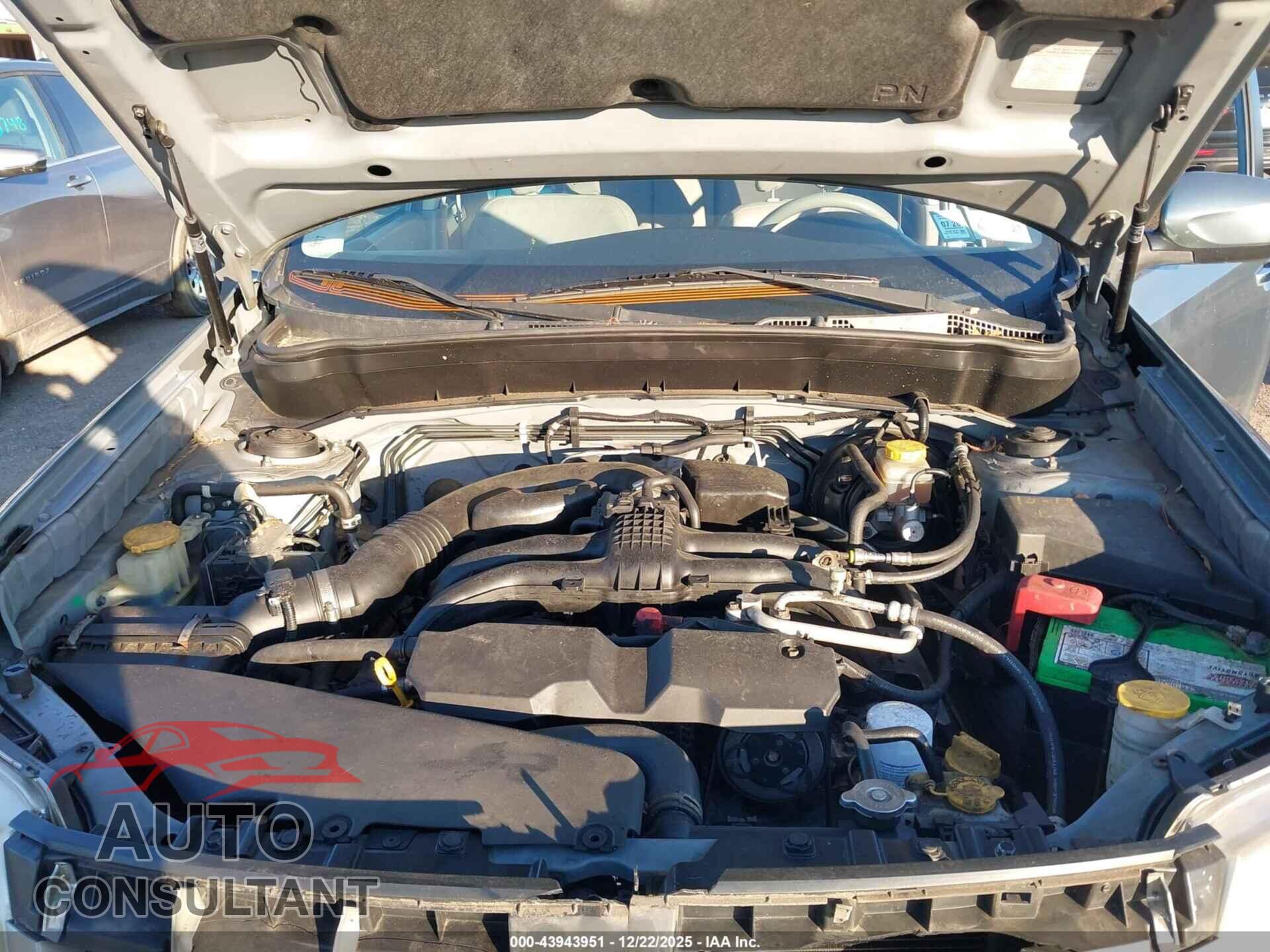 SUBARU FORESTER 2013 - JF2SHAEC6DH413558