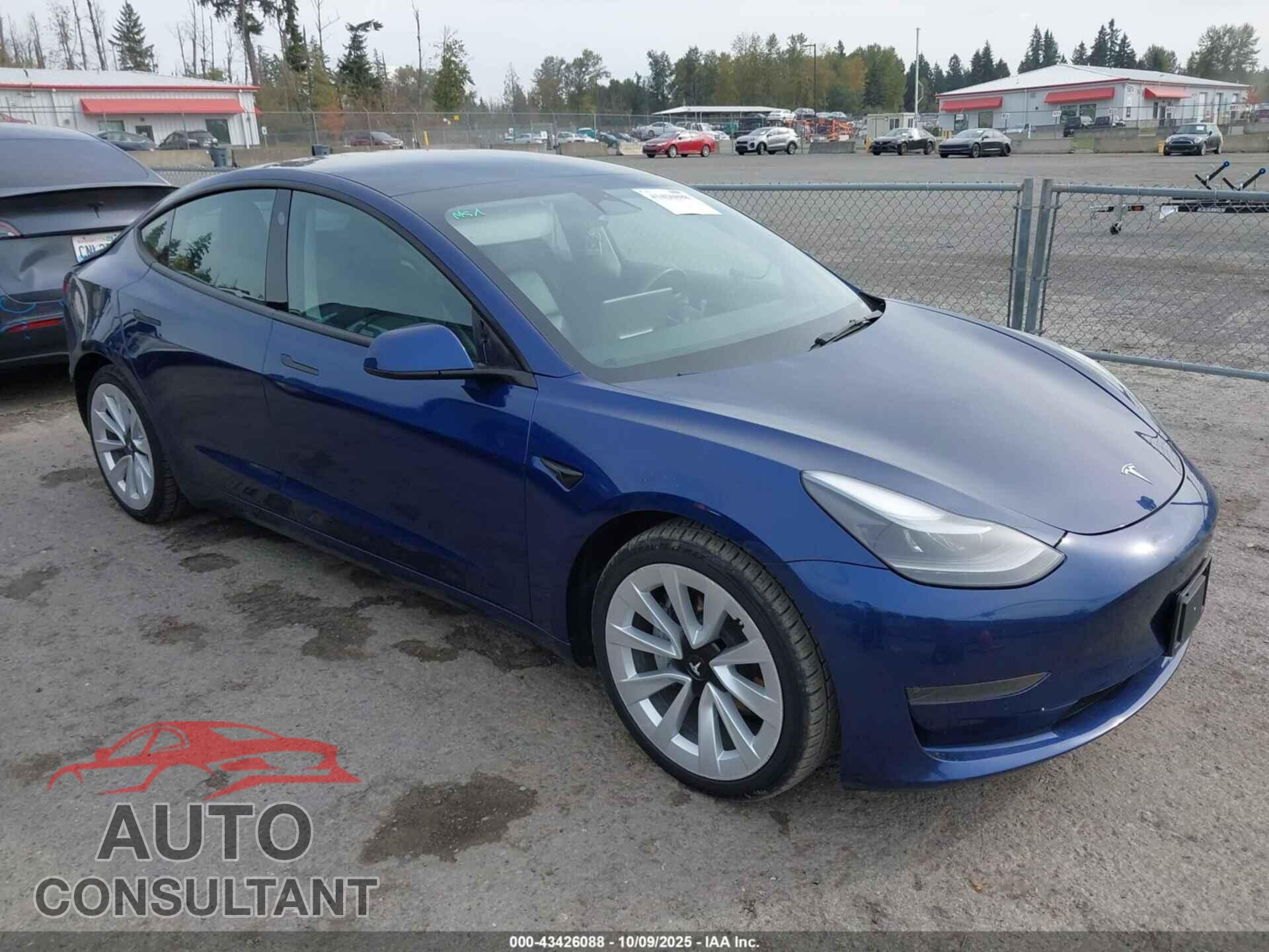 TESLA MODEL 3 2022 - 5YJ3E1EA2NF142932