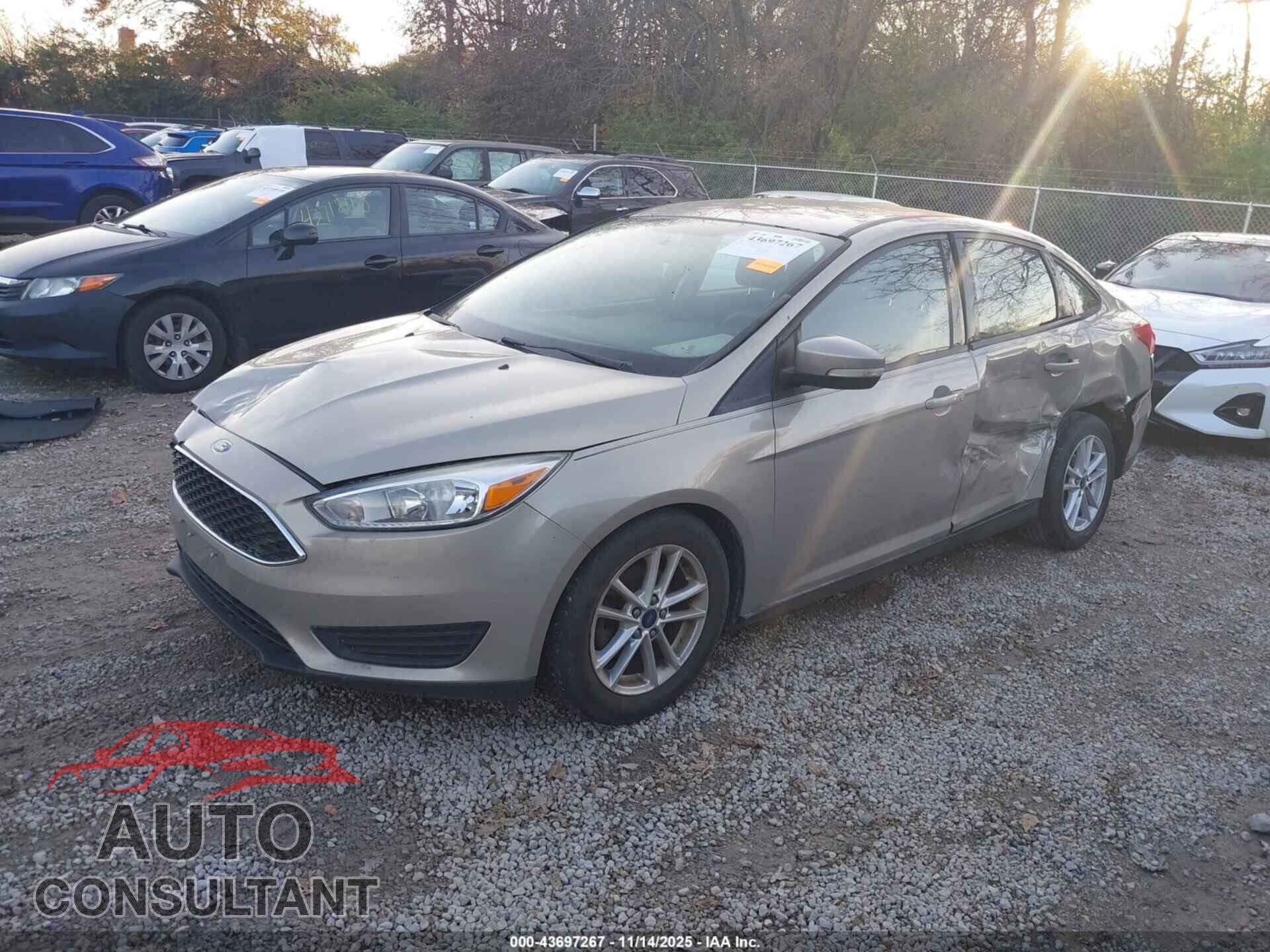 FORD FOCUS 2016 - 1FADP3F23GL252265