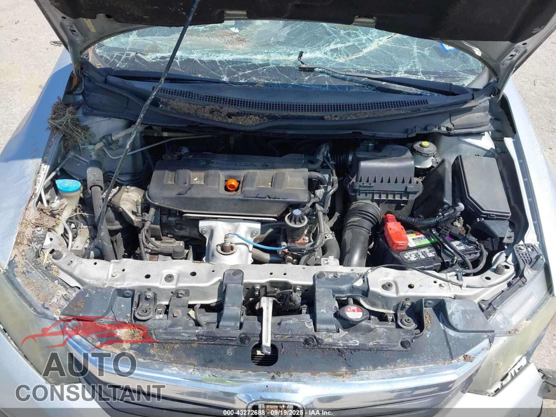 HONDA CIVIC 2012 - 19XFB2F81CE055680