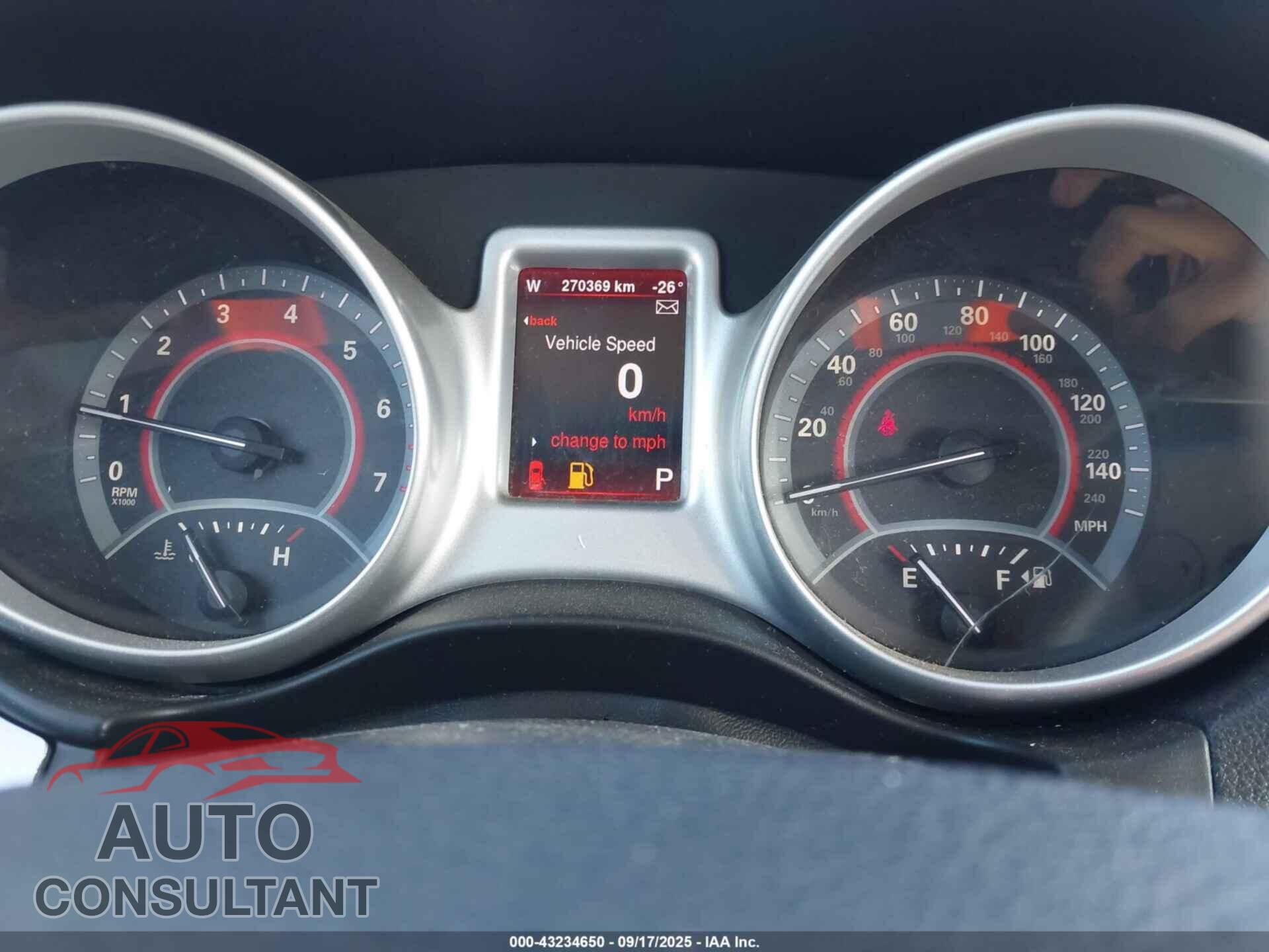 DODGE JOURNEY 2013 - 3C4PDCCG2DT656139
