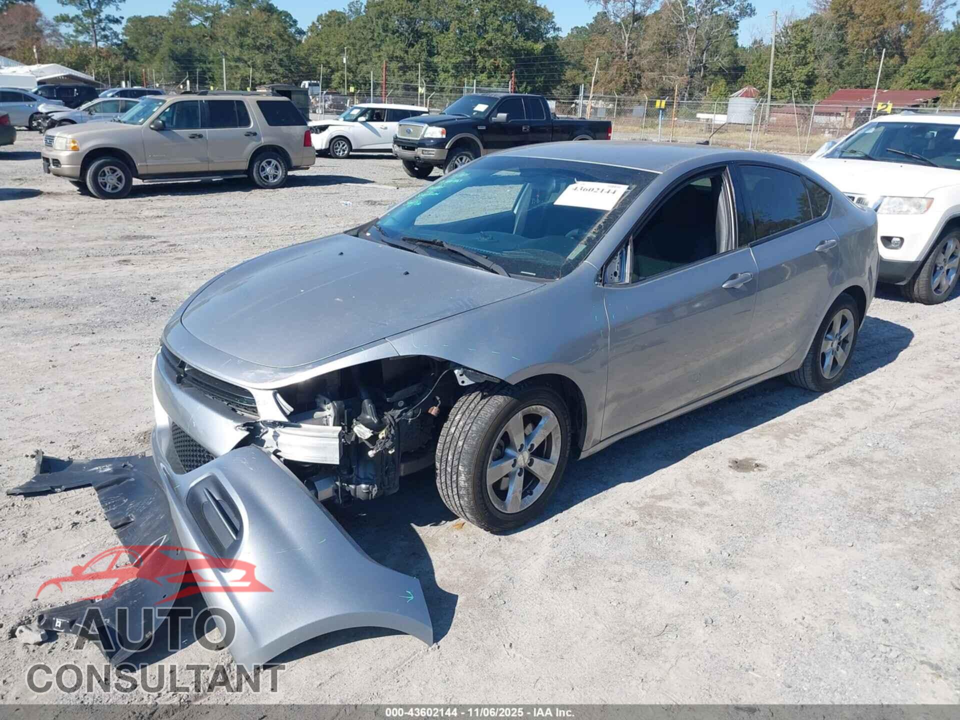 DODGE DART 2015 - 1C3CDFBBXFD158516