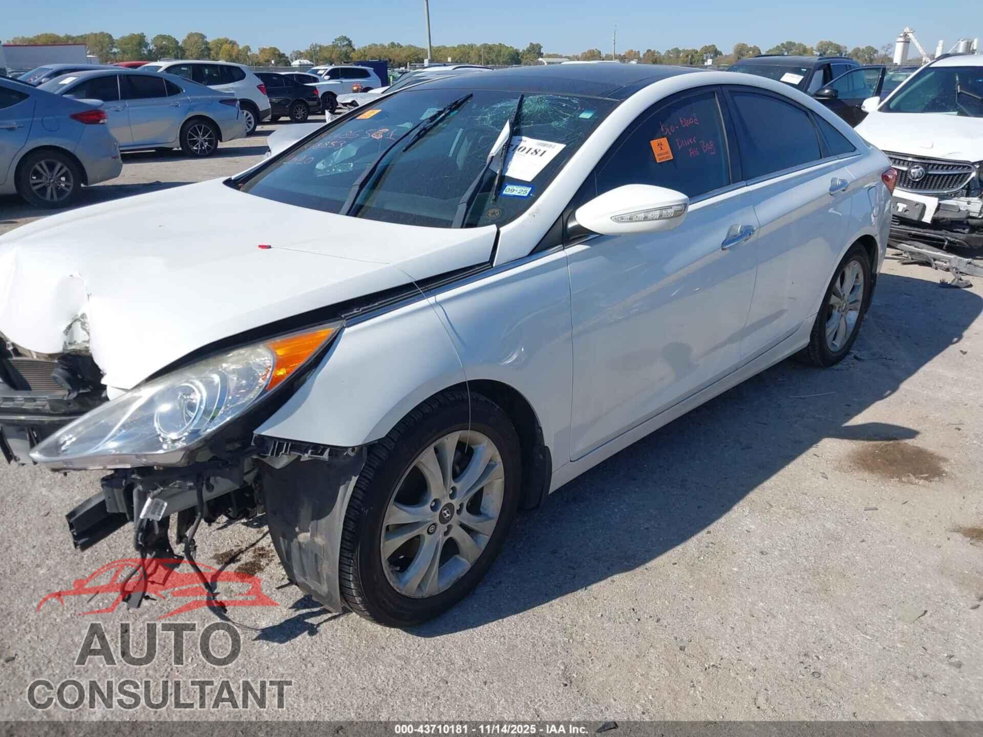 HYUNDAI SONATA 2012 - 5NPEC4AC5CH378853