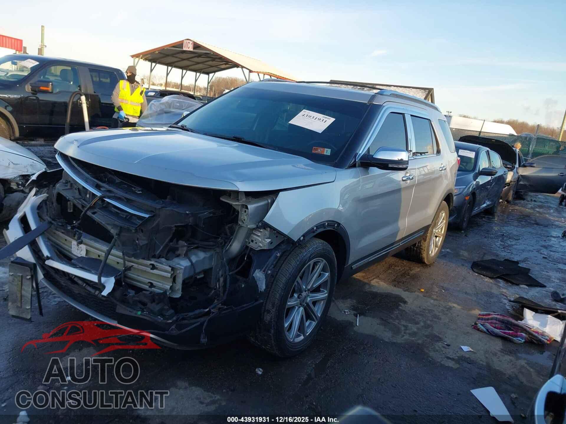 FORD EXPLORER 2017 - 1FM5K8F87HGB80331
