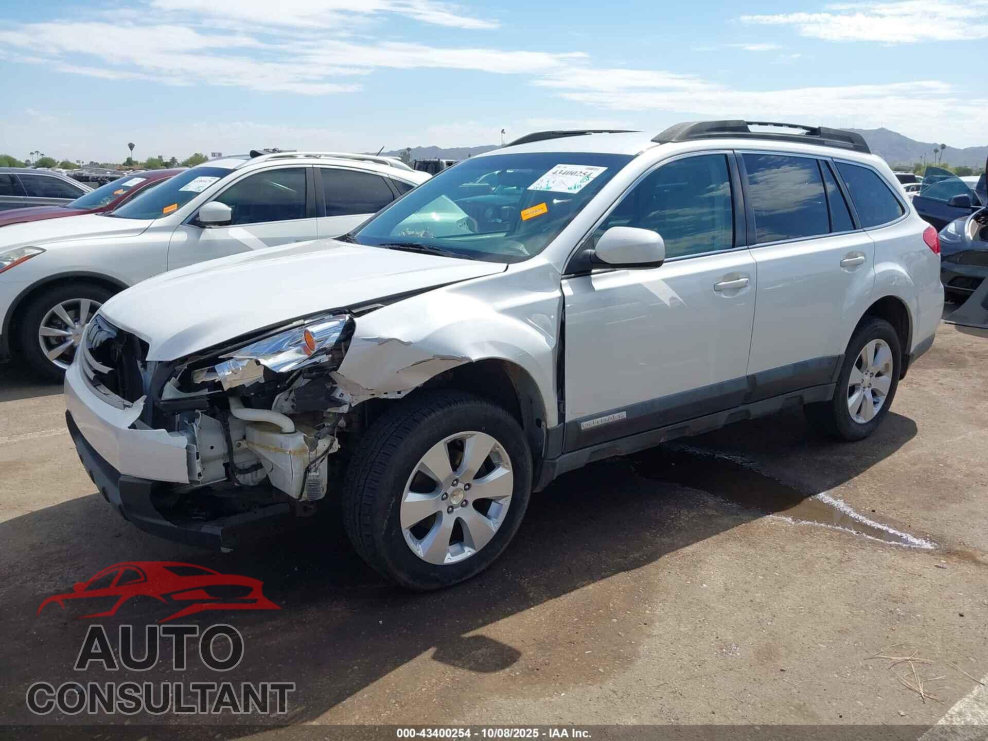 SUBARU OUTBACK 2011 - 4S4BRBCC1B3328024