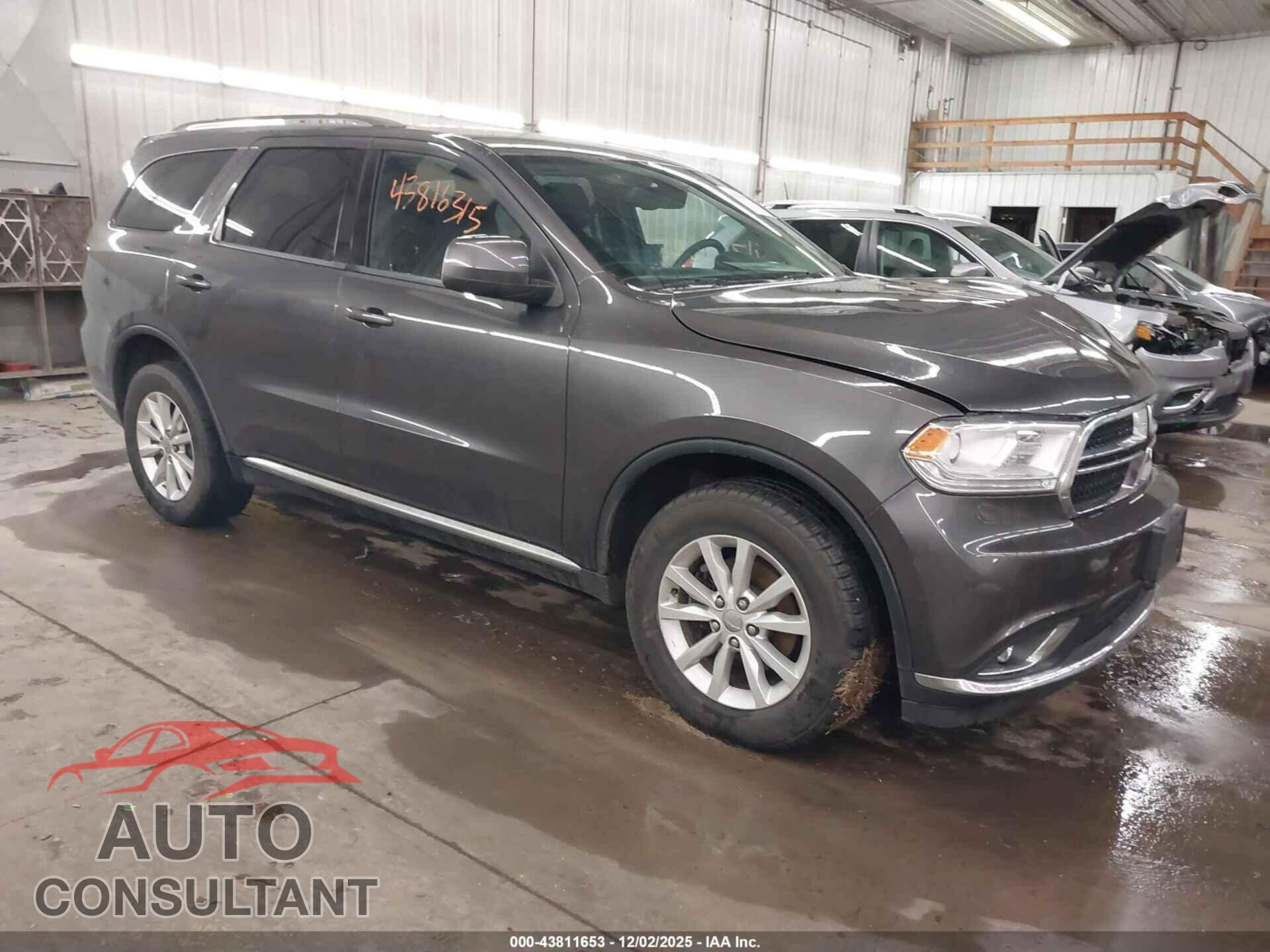 DODGE DURANGO 2015 - 1C4RDJAG5FC133437