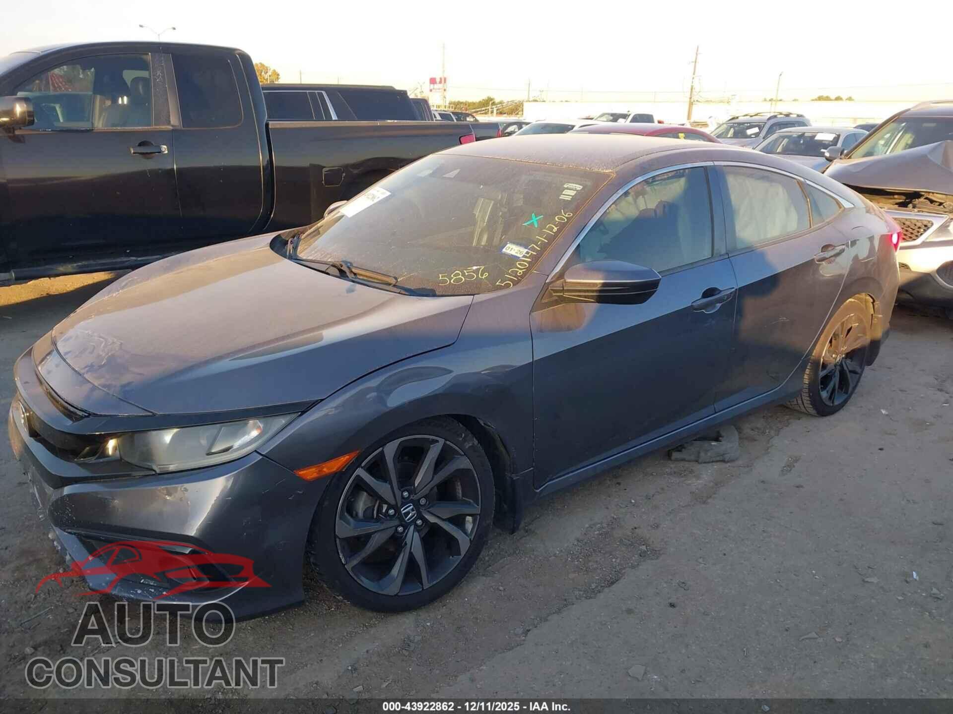 HONDA CIVIC 2020 - 2HGFC2F80LH575856