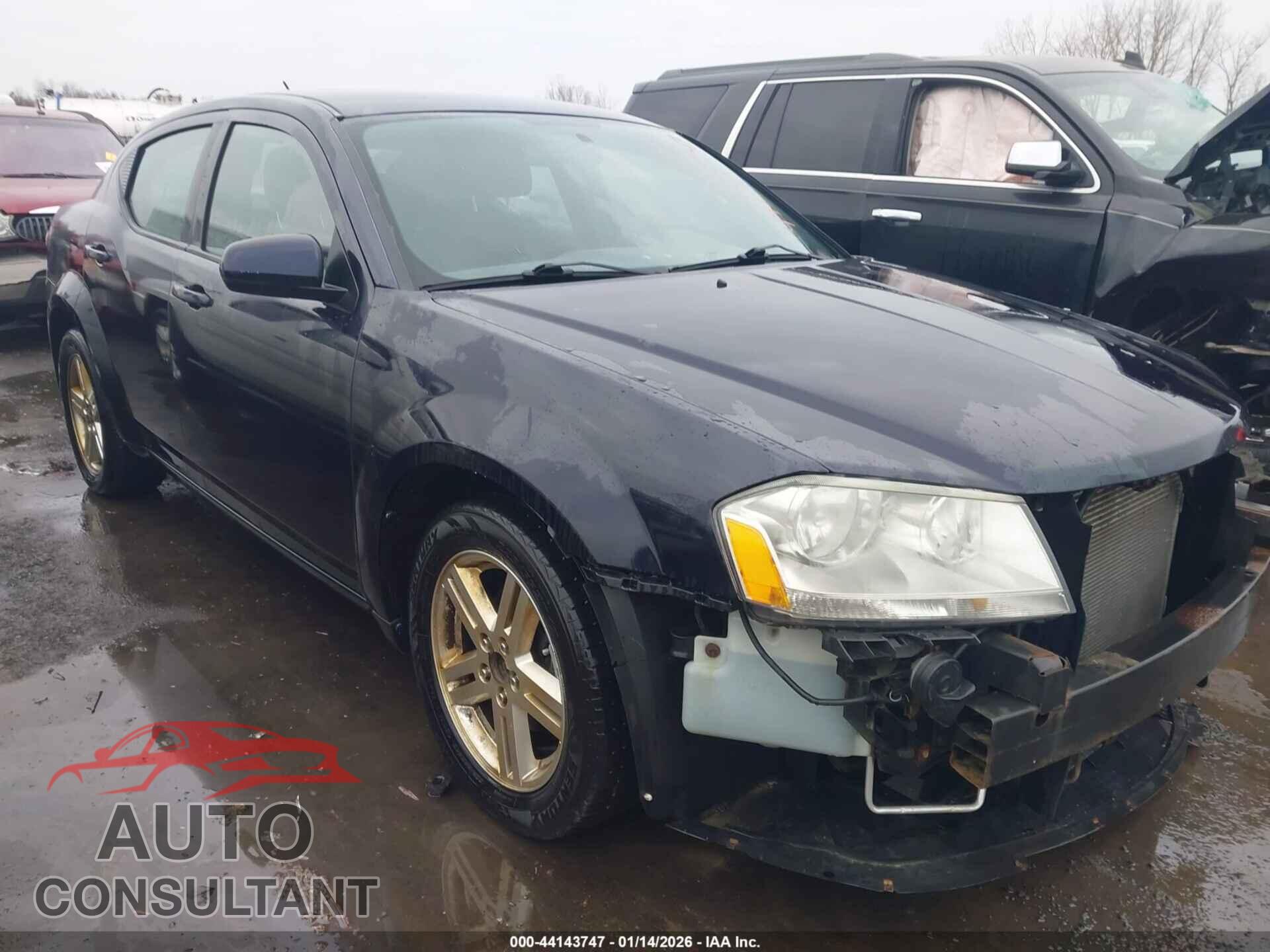 DODGE AVENGER 2012 - 1C3CDZCB6CN227952