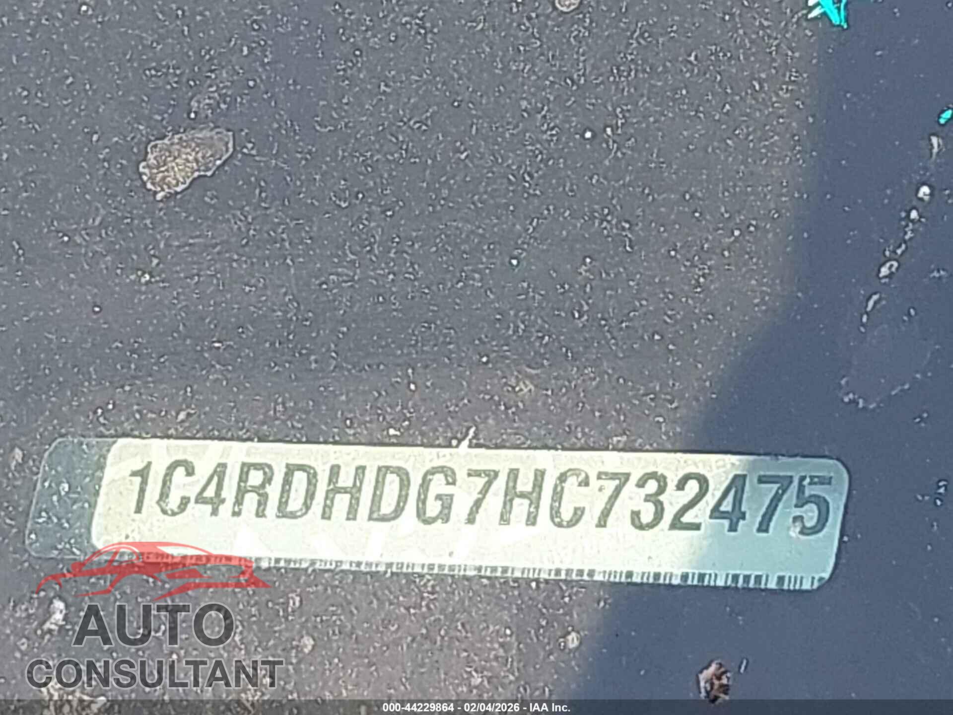 DODGE DURANGO 2017 - 1C4RDHDG7HC732475