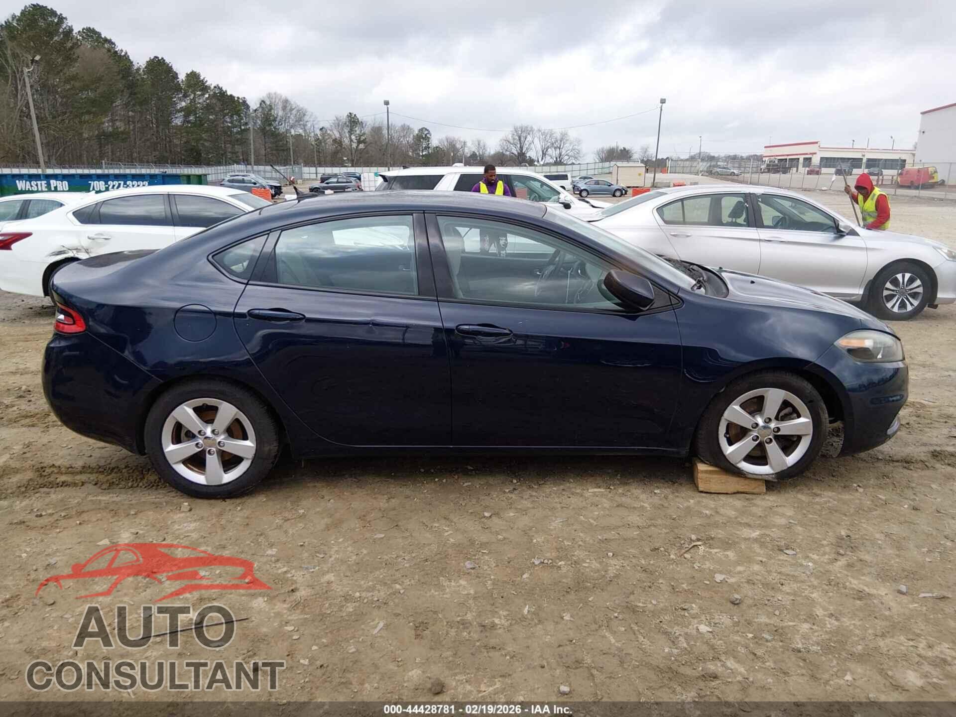 DODGE DART 2015 - 1C3CDFBBXFD415531