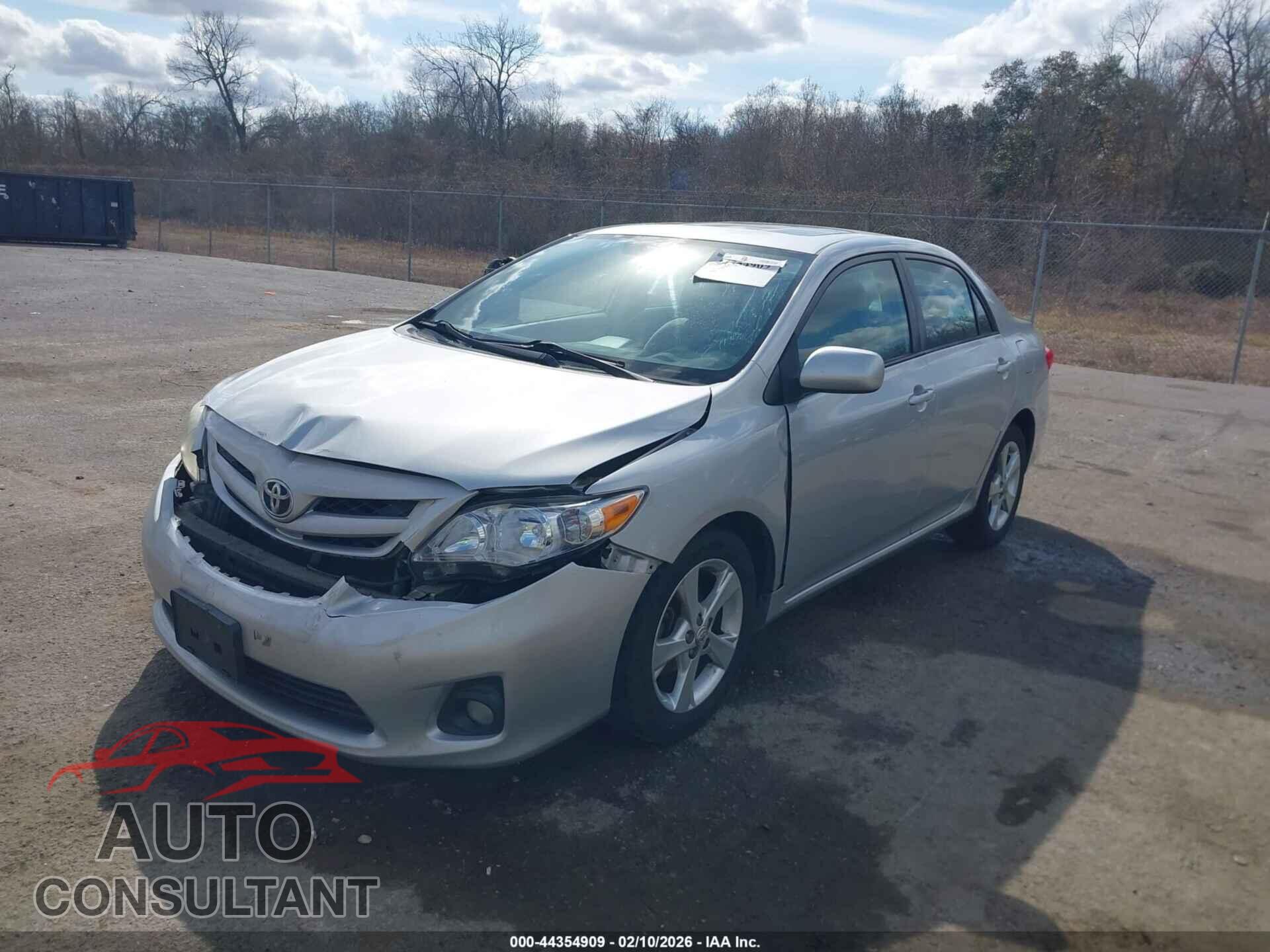 TOYOTA COROLLA 2012 - 5YFBU4EEXCP009629
