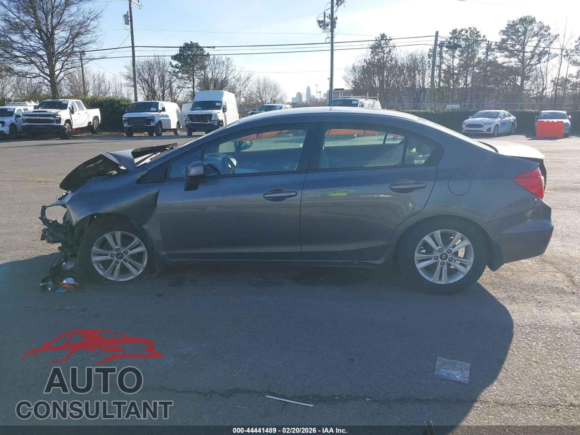 HONDA CIVIC 2012 - 19XFB2F50CE020666