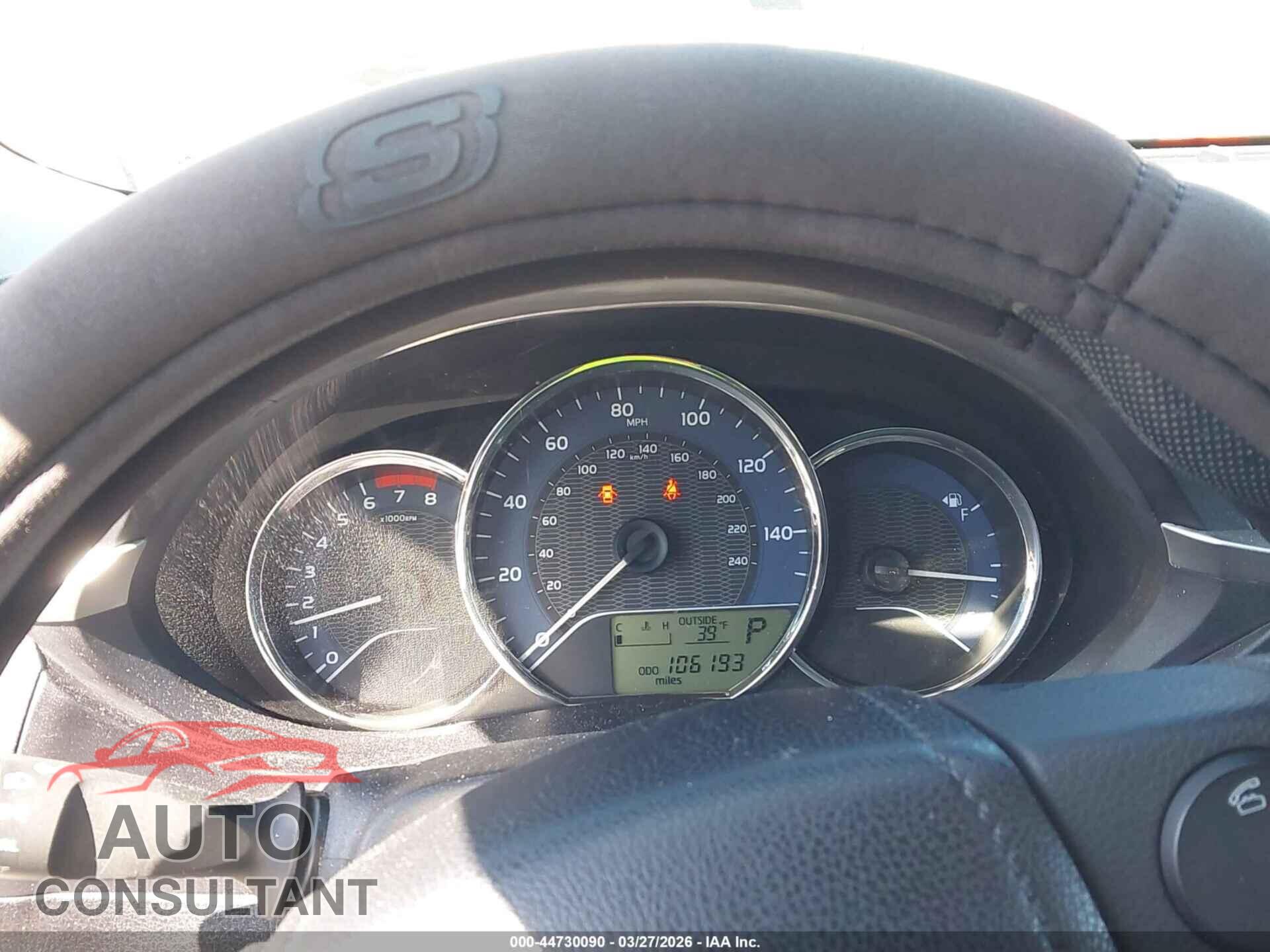 TOYOTA COROLLA 2016 - 5YFBURHE3GP445009