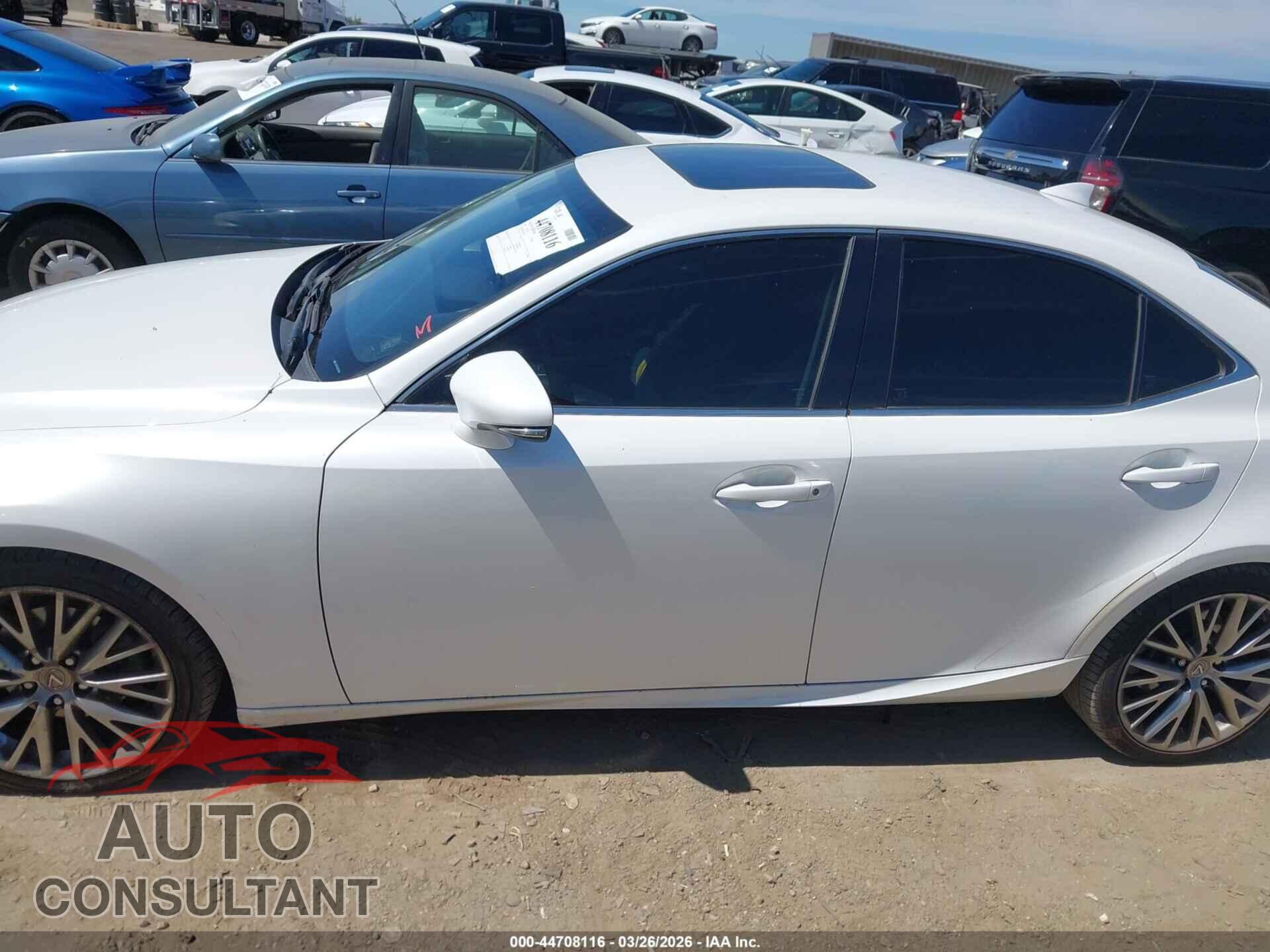 LEXUS IS 250 2014 - JTHBF1D24E5036842