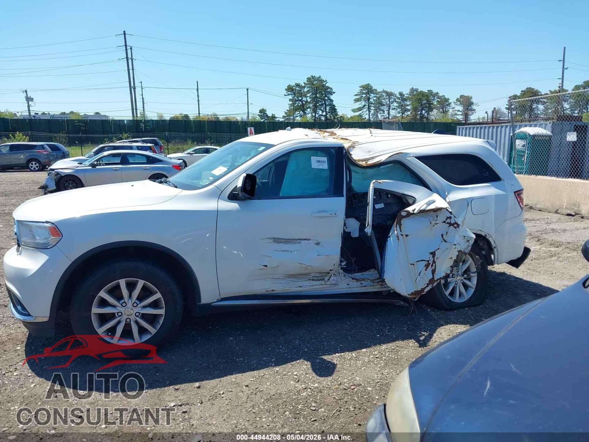 DODGE DURANGO 2015 - 1C4RDJAG0FC946636