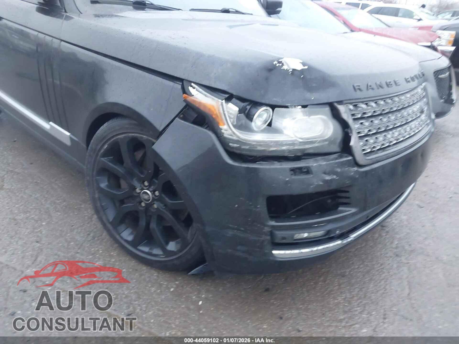 LAND ROVER RANGE ROVER 2013 - SALGS2EF3DA118344