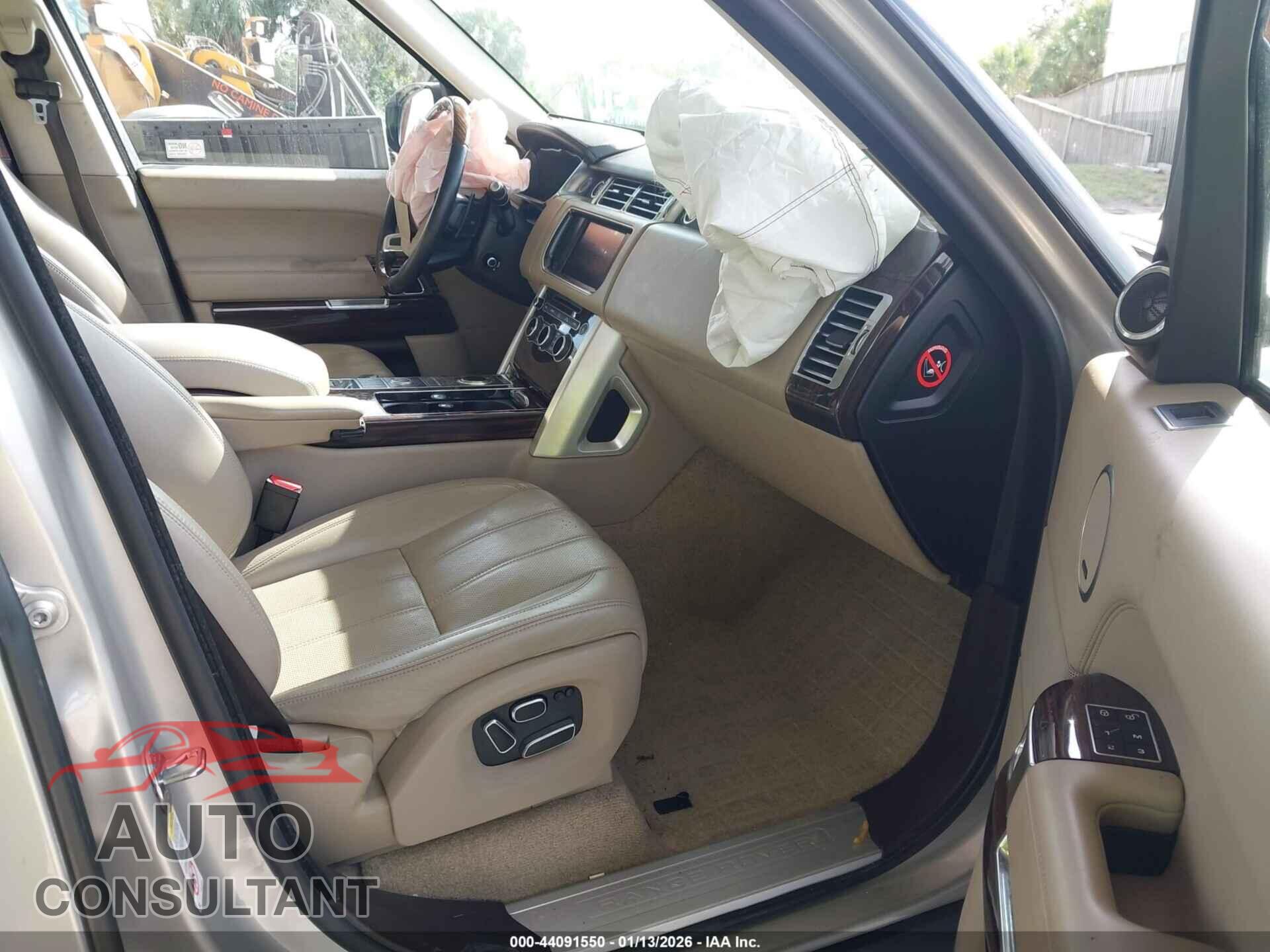 LAND ROVER RANGE ROVER 2013 - SALGS2EF2DA109151