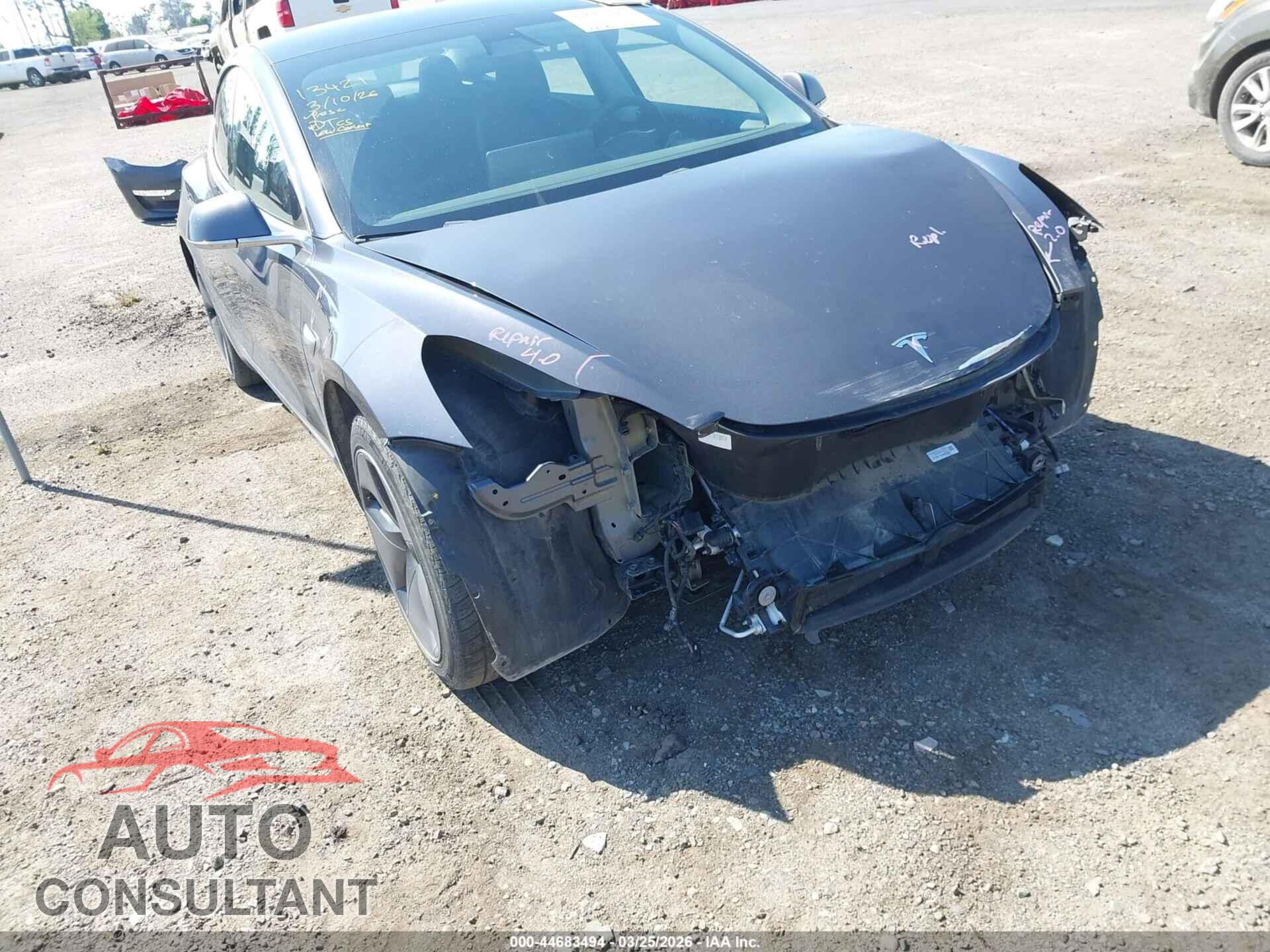 TESLA MODEL 3 2019 - 5YJ3E1EA9KF308164