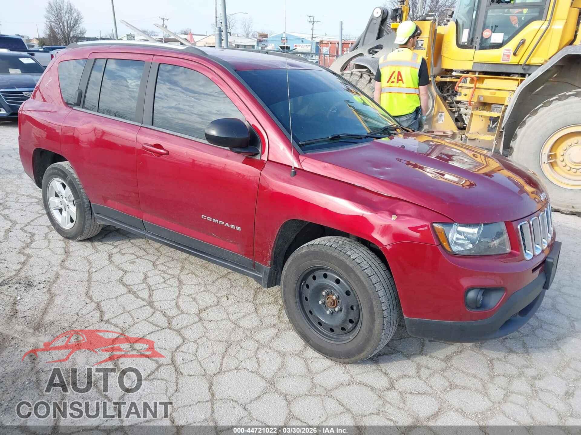JEEP COMPASS 2014 - 1C4NJCBAXED508745