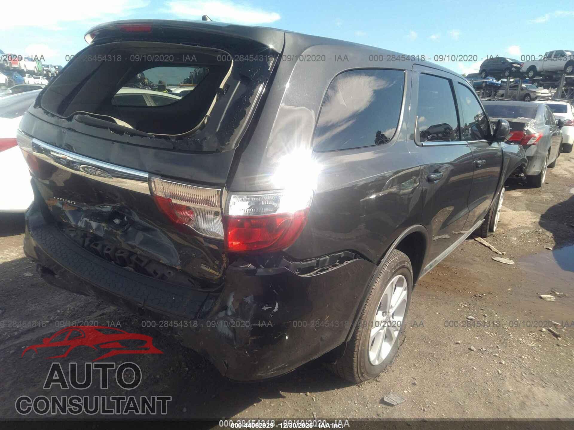 DODGE DURANGO 2011 - 1D4RD2GG8BC741656