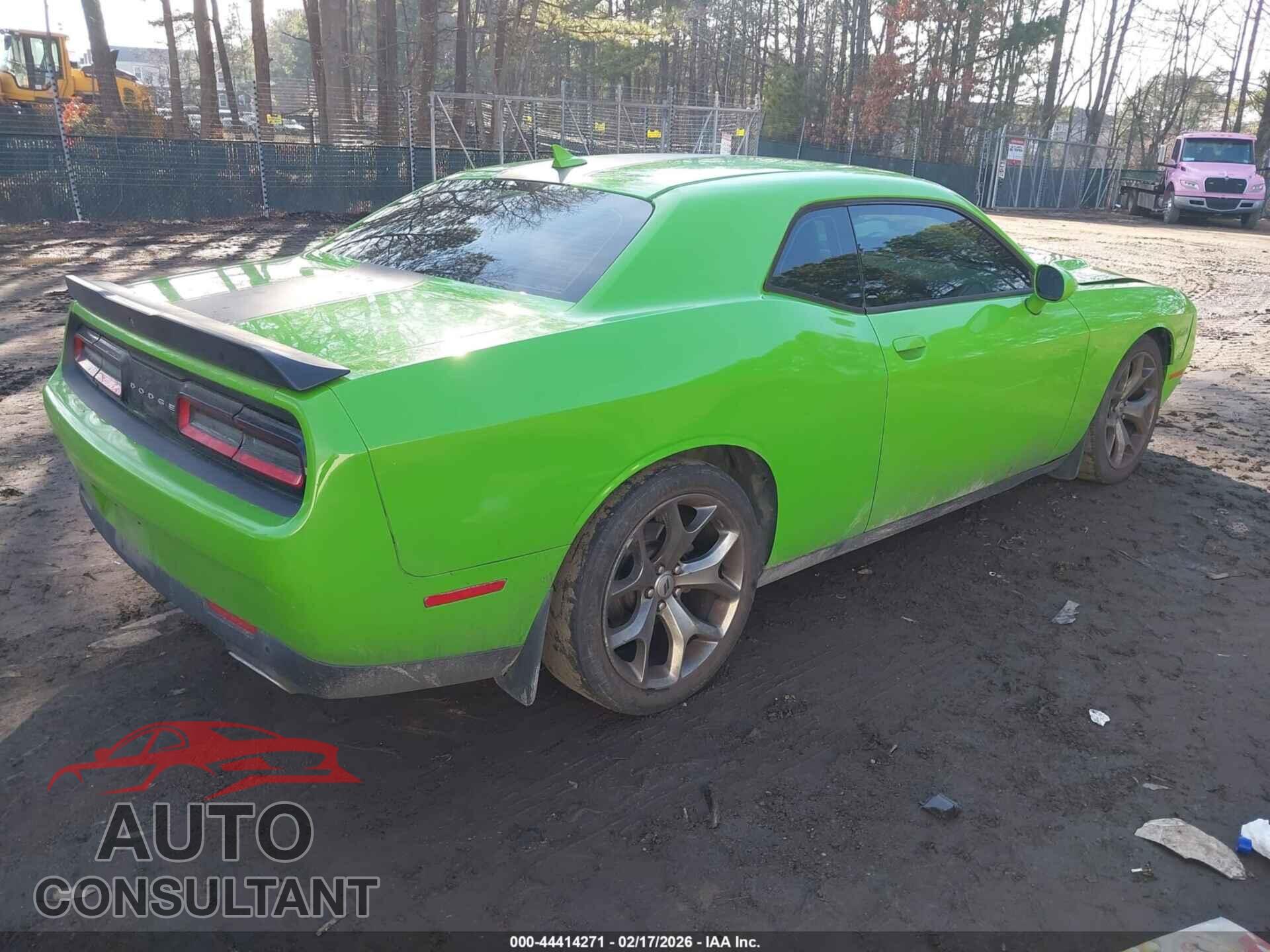 DODGE CHALLENGER 2017 - 2C3CDZAGXHH554501