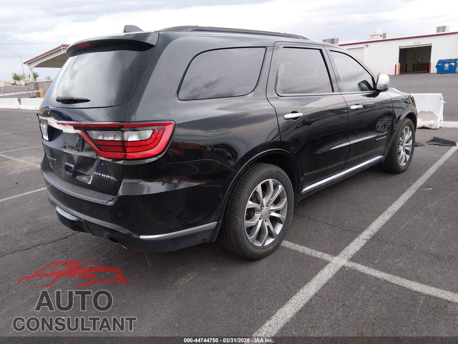 DODGE DURANGO 2017 - 1C4RDHEG1HC823756