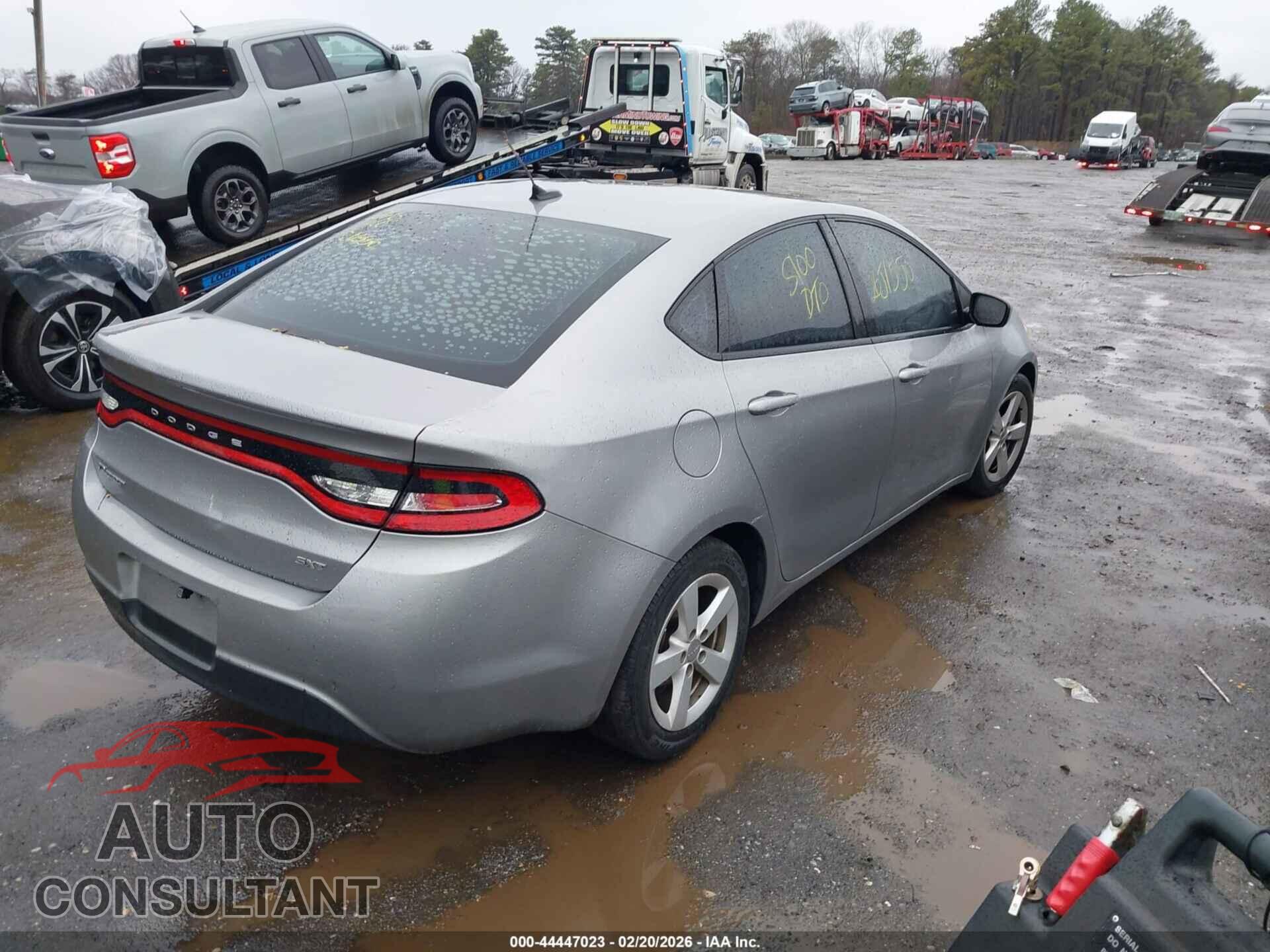 DODGE DART 2015 - 1C3CDFBB4FD420823