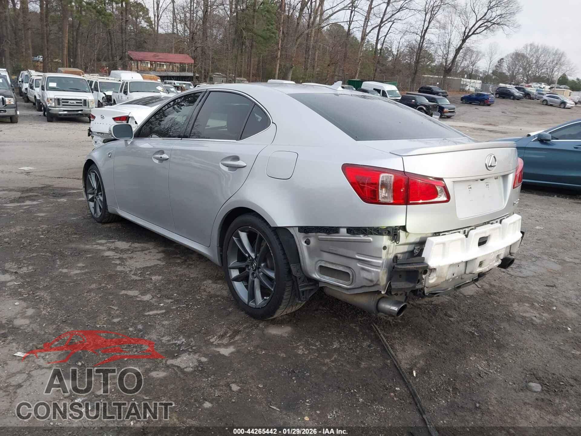 LEXUS IS 250 2012 - JTHBF5C21C5157592