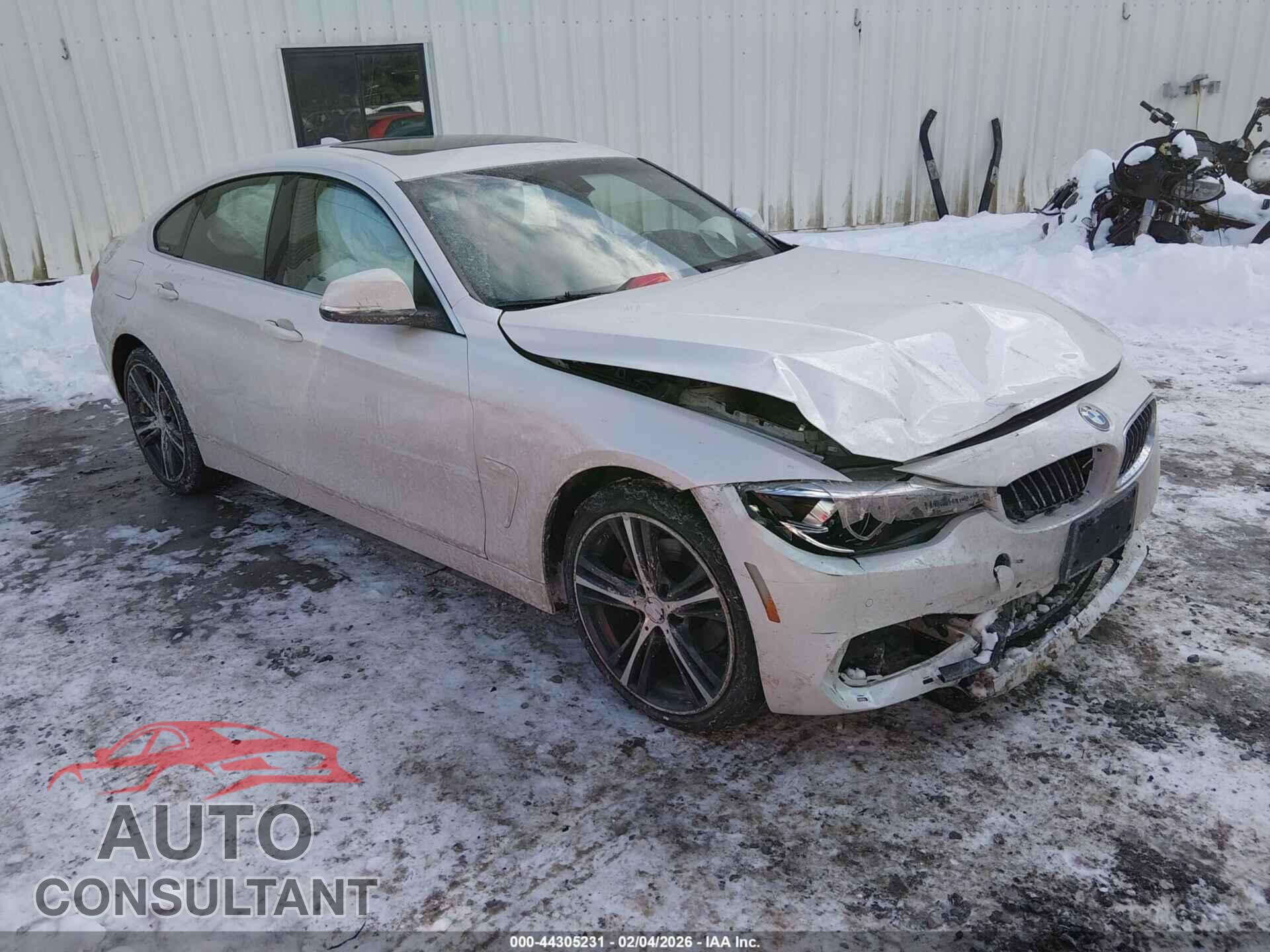BMW 430I GRAN COUPE 2019 - WBA4J3C52KBL09559