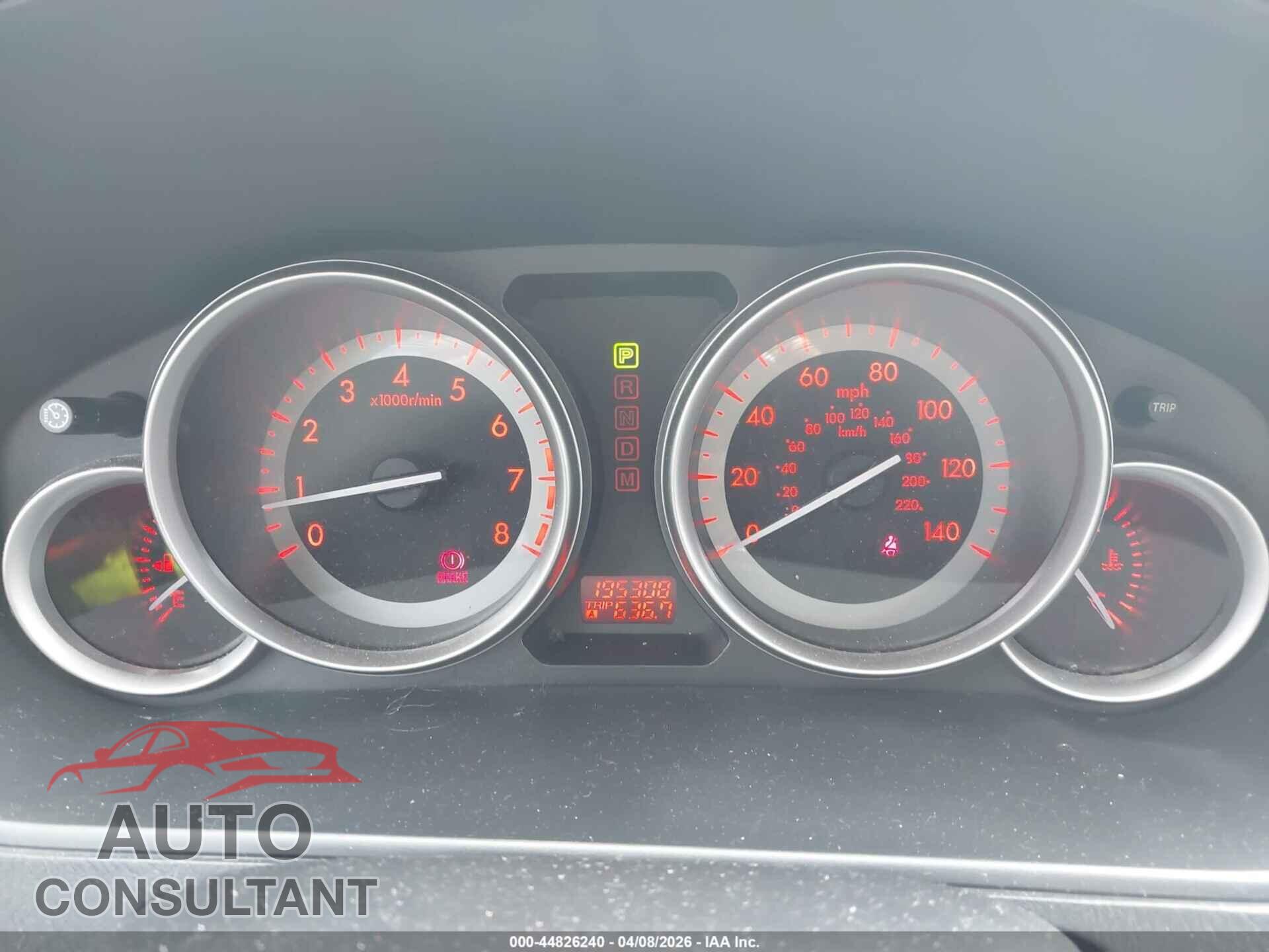 MAZDA CX-9 2012 - JM3TB2CA4C0366708