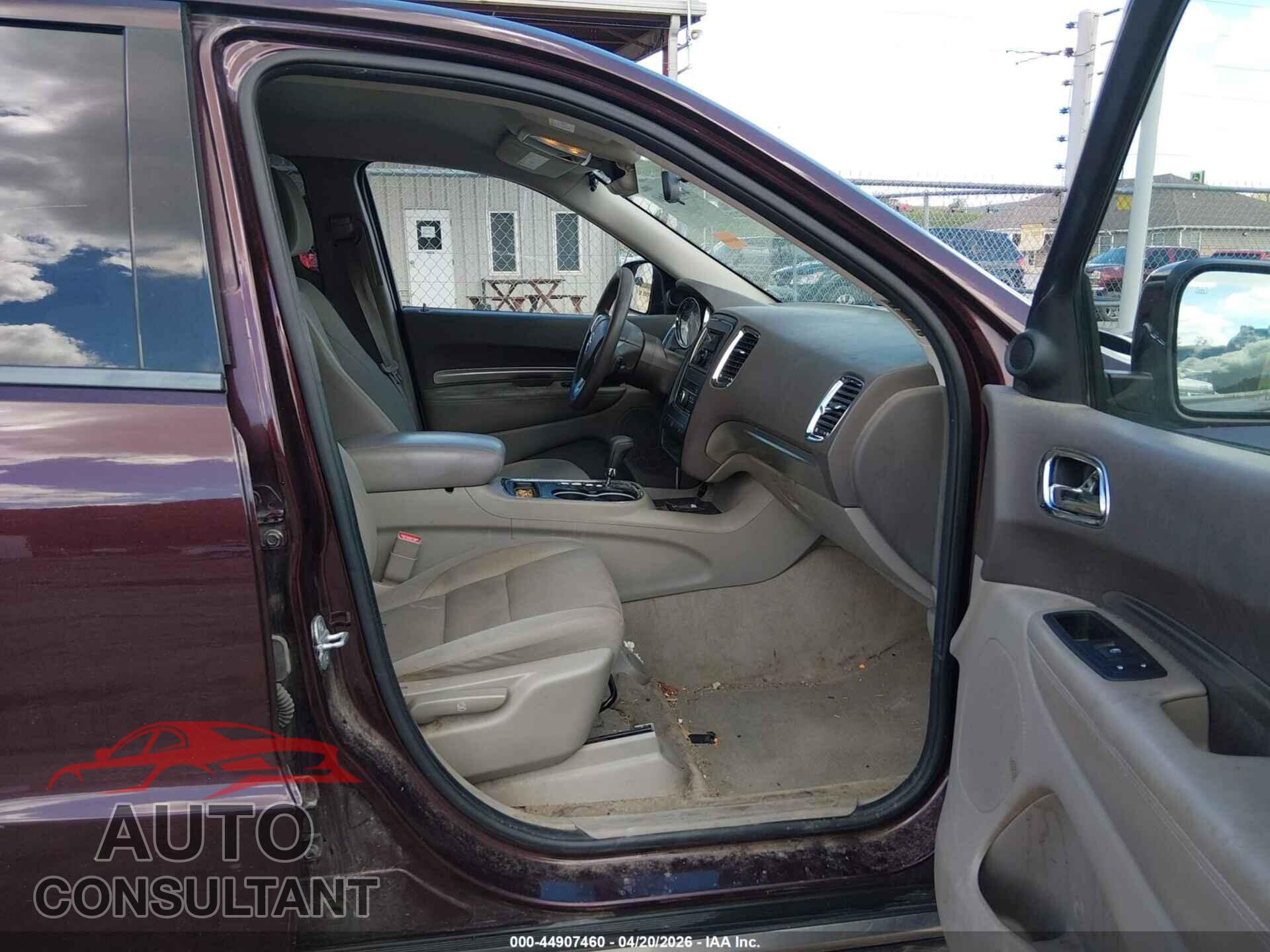 DODGE DURANGO 2012 - 1C4RDJAG2CC271495