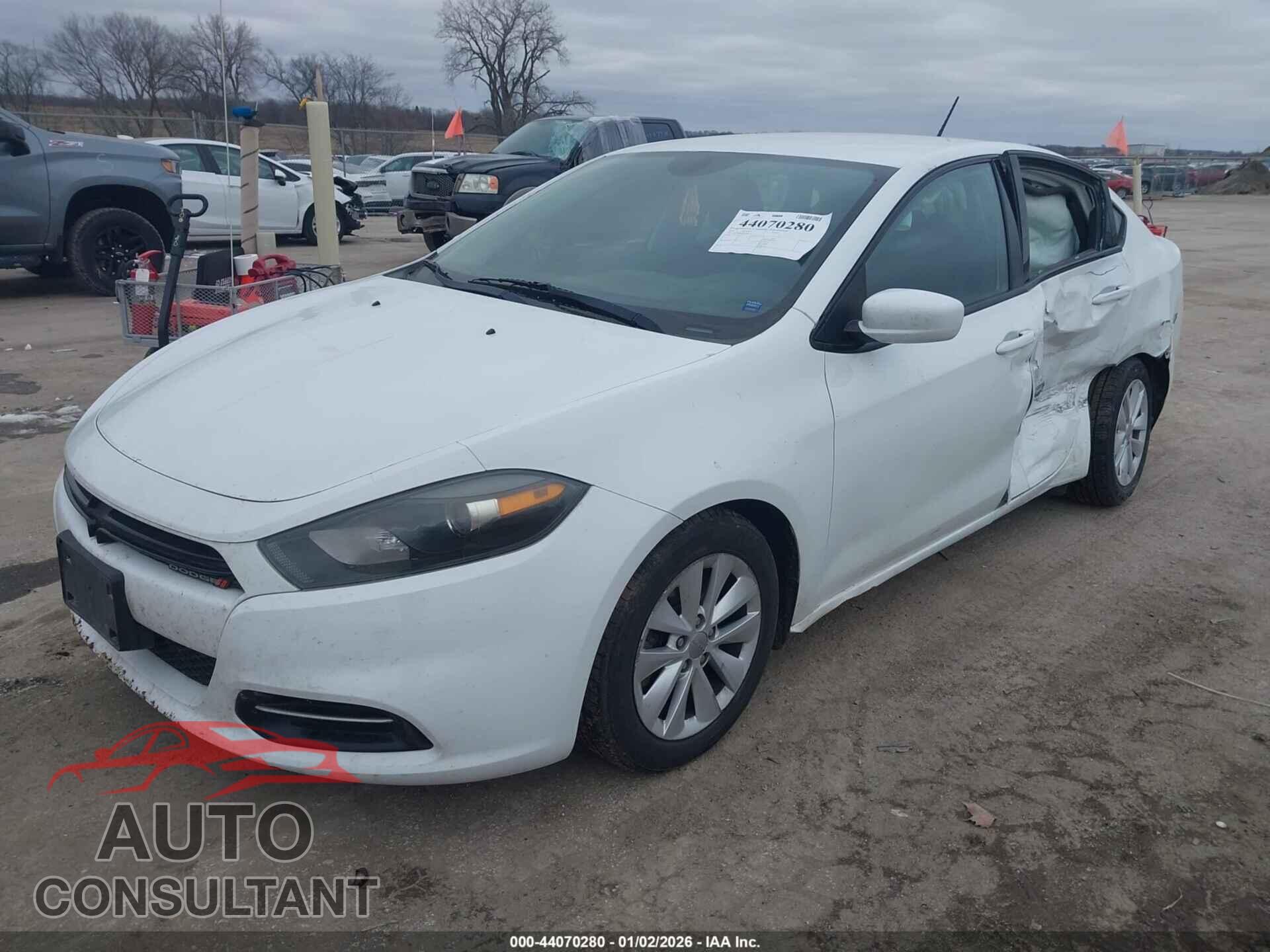 DODGE DART 2014 - 1C3CDFBB6ED891046