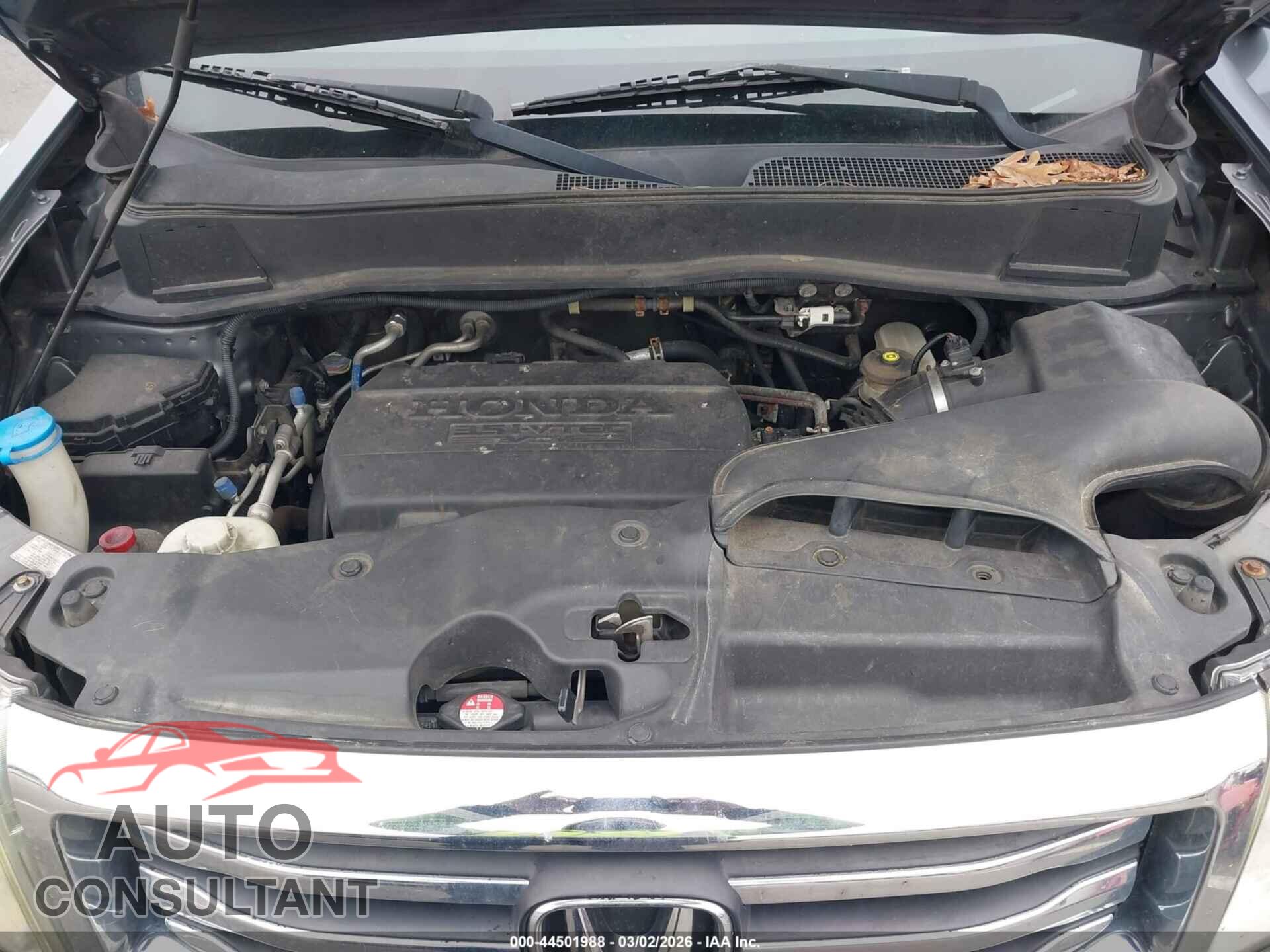 HONDA PILOT 2012 - 5FNYF4H75CB005601