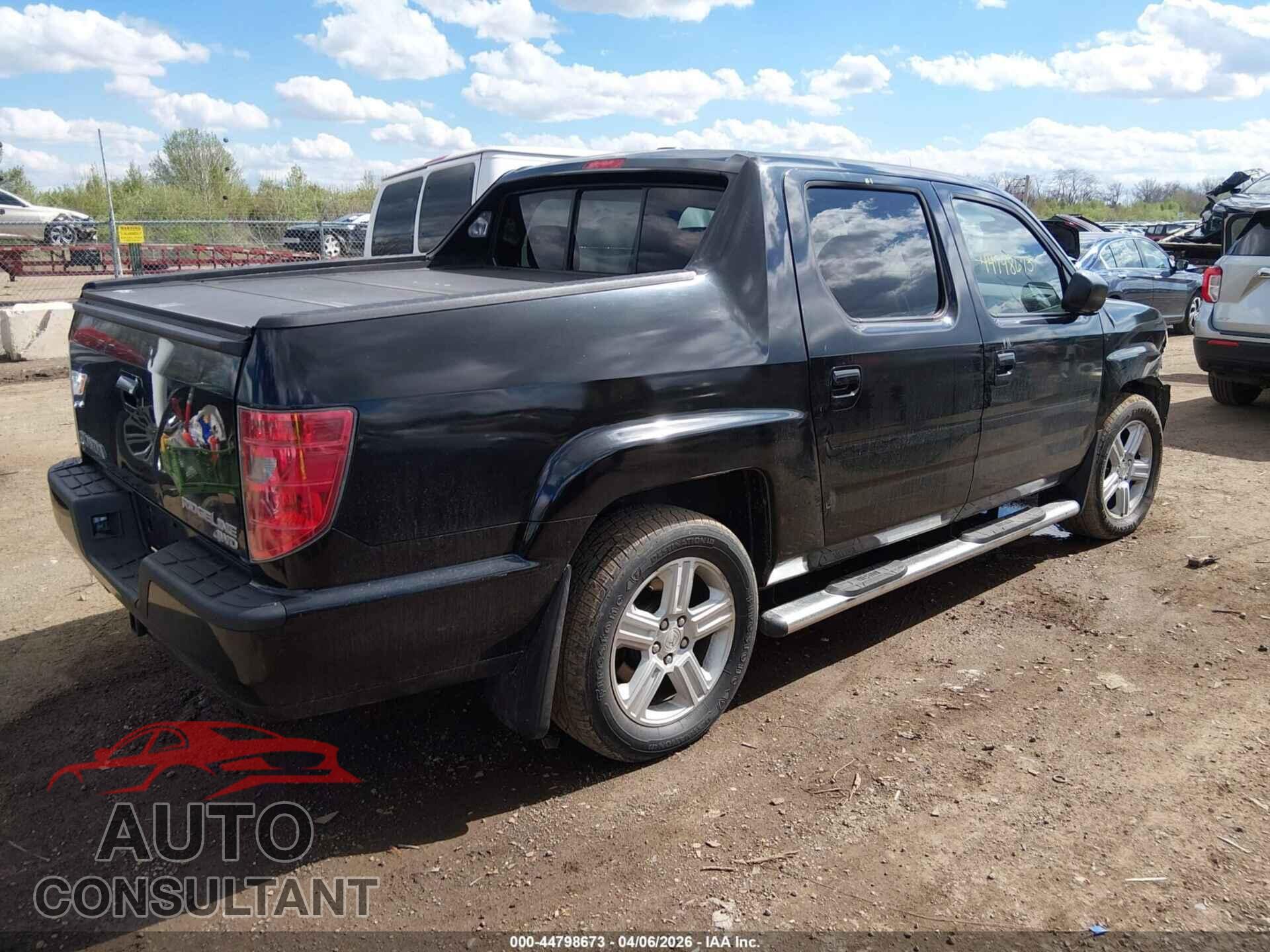 HONDA RIDGELINE 2011 - 5FPYK1F55BB001971