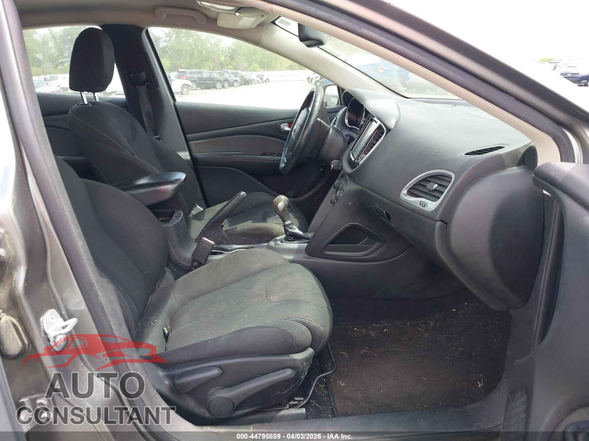 DODGE DART 2013 - 1C3CDFBA0DD290124