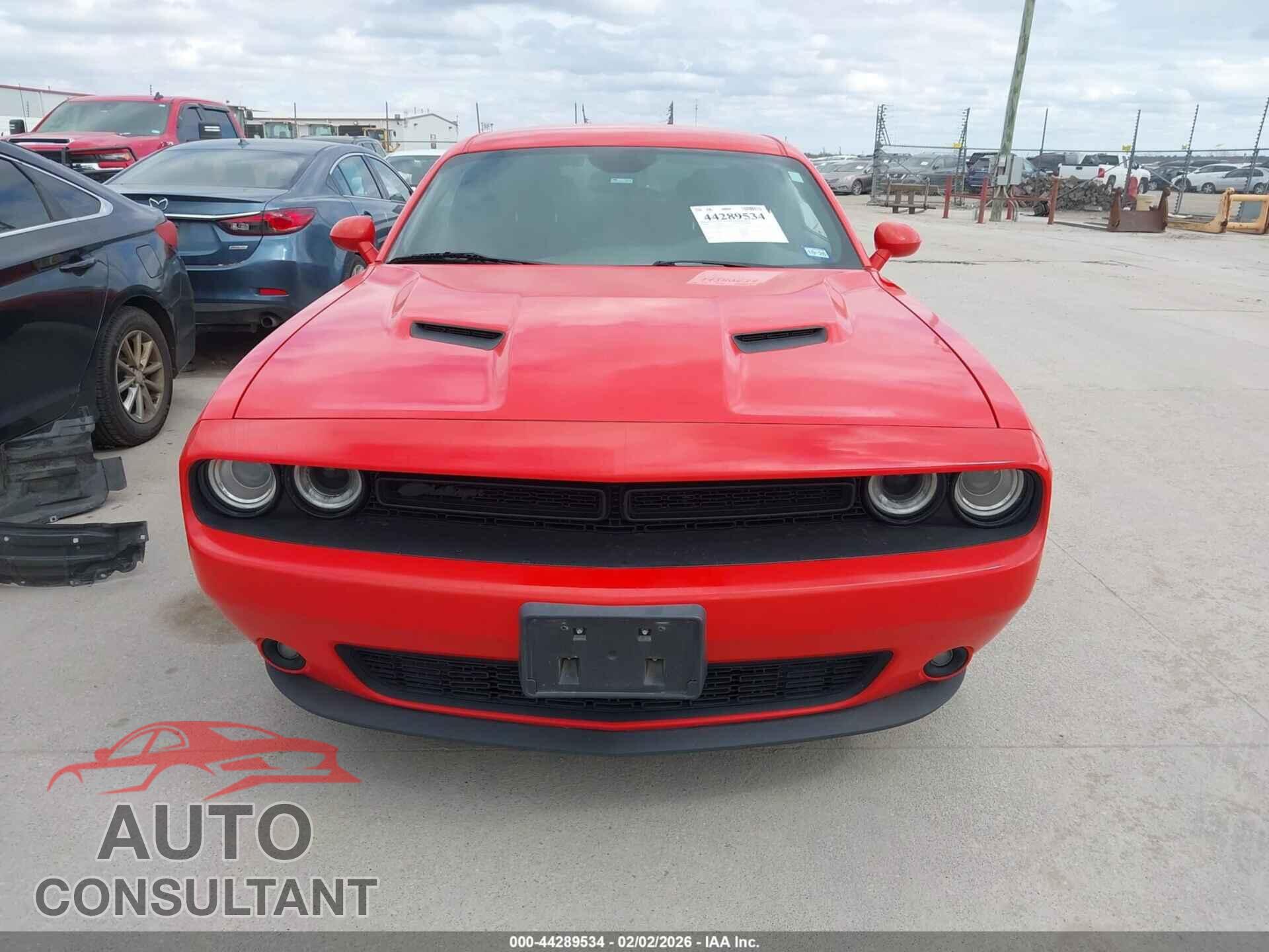 DODGE CHALLENGER 2019 - 2C3CDZAG4KH652317